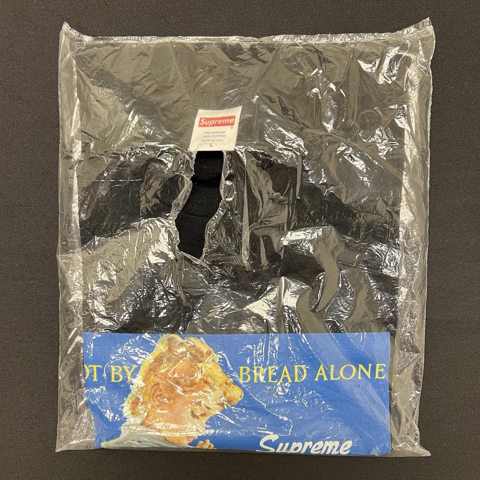 Supreme SS15 Supreme Not by Bread Alone Tee Black Large Size US L / EU 52-54 / 3 - 1 Thumbnail