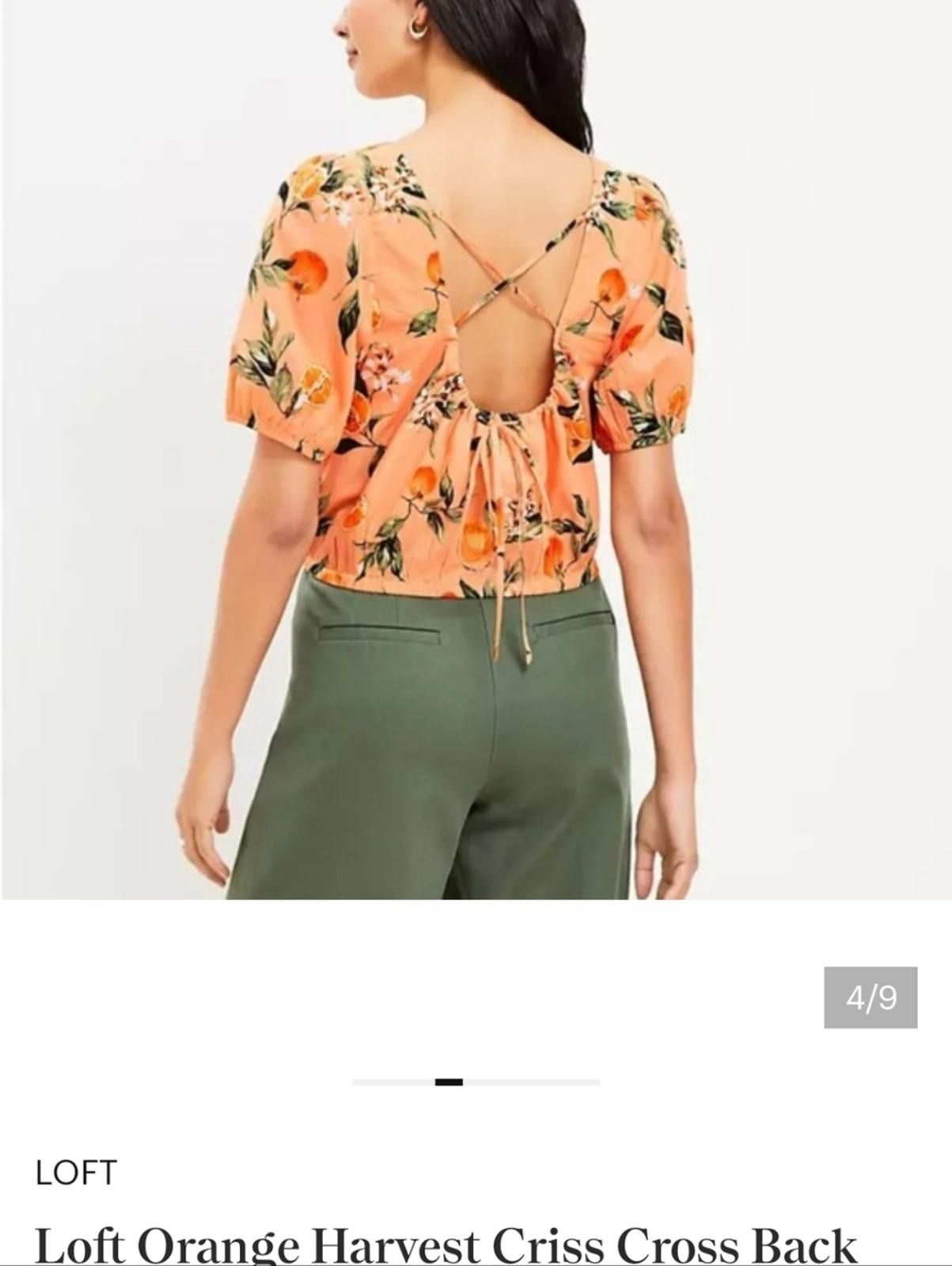 Other Loft Citrus Top XS Size XS / US 0-2 / IT 36-38 - 6 Thumbnail