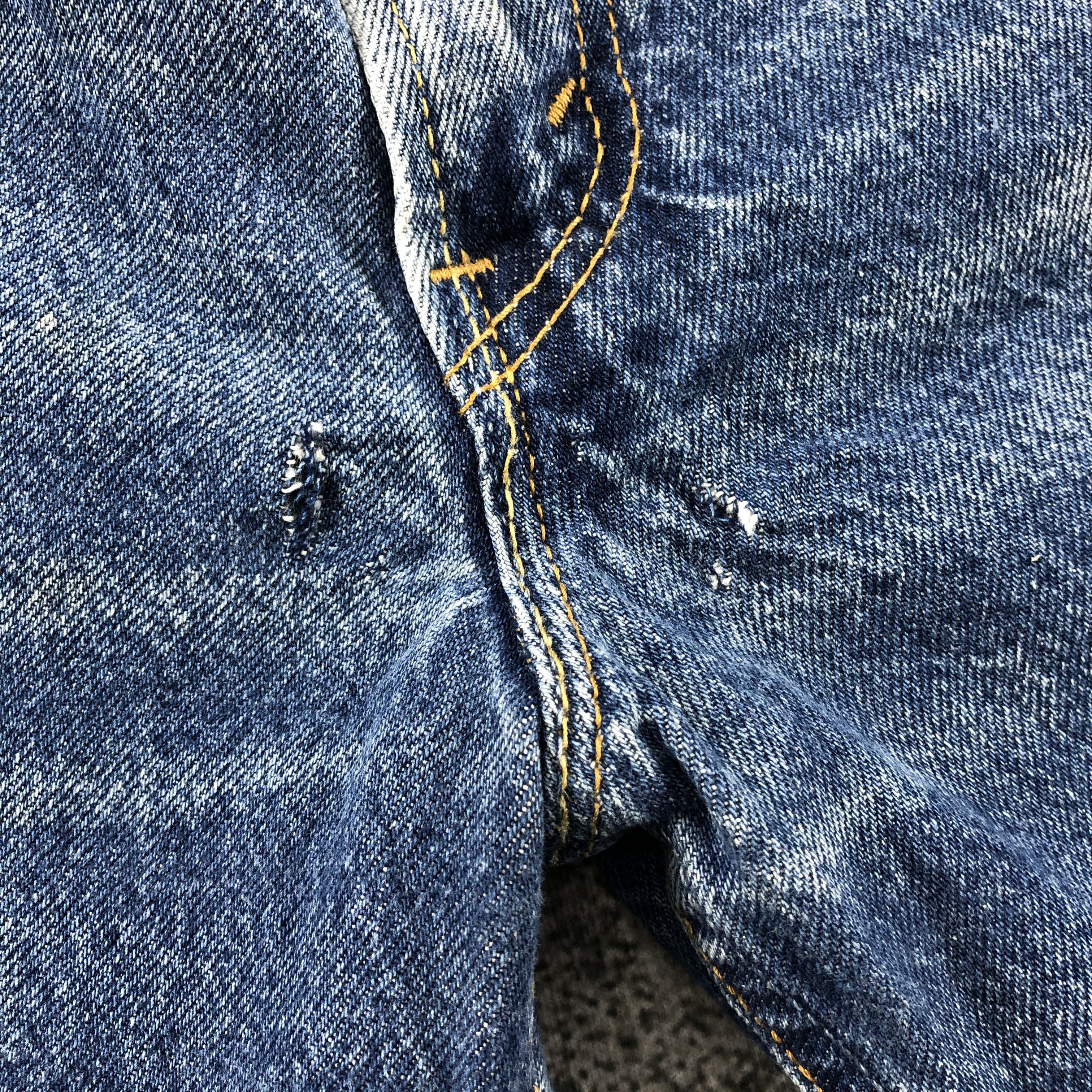 Levi's Vintage Levi's 550 Jeans Faded Blue Denim KJ993 Size US 30 / EU 46 - 10 Thumbnail