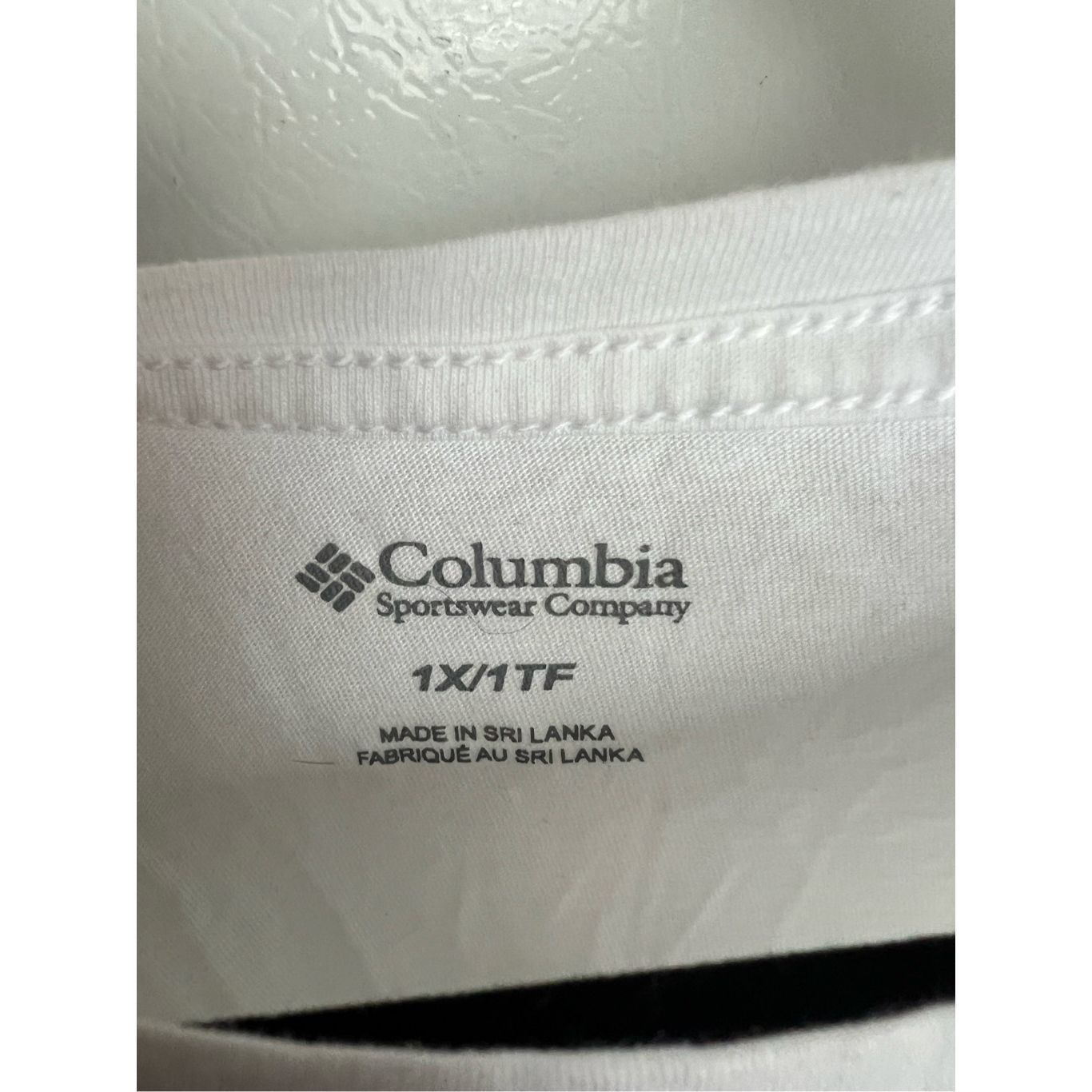Columbia Columbia Sportswear White T-Shirt Woman’s Size 1X Size XL / US 12-14 / IT 48-50 - 4 Thumbnail