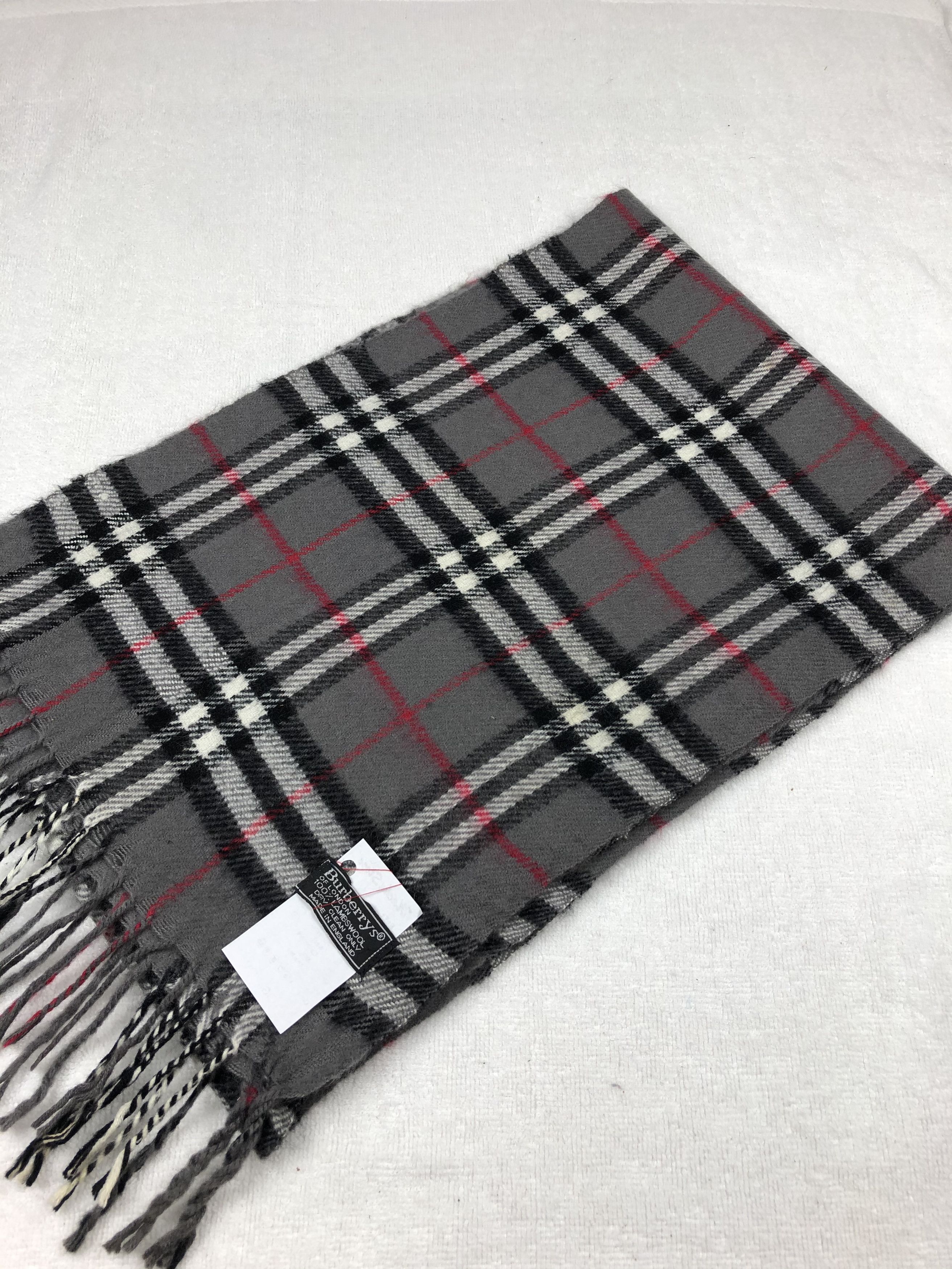 Burberry Burberry Lambswool Scarf / Muffler / Neckwear Size ONE SIZE - 6 Thumbnail
