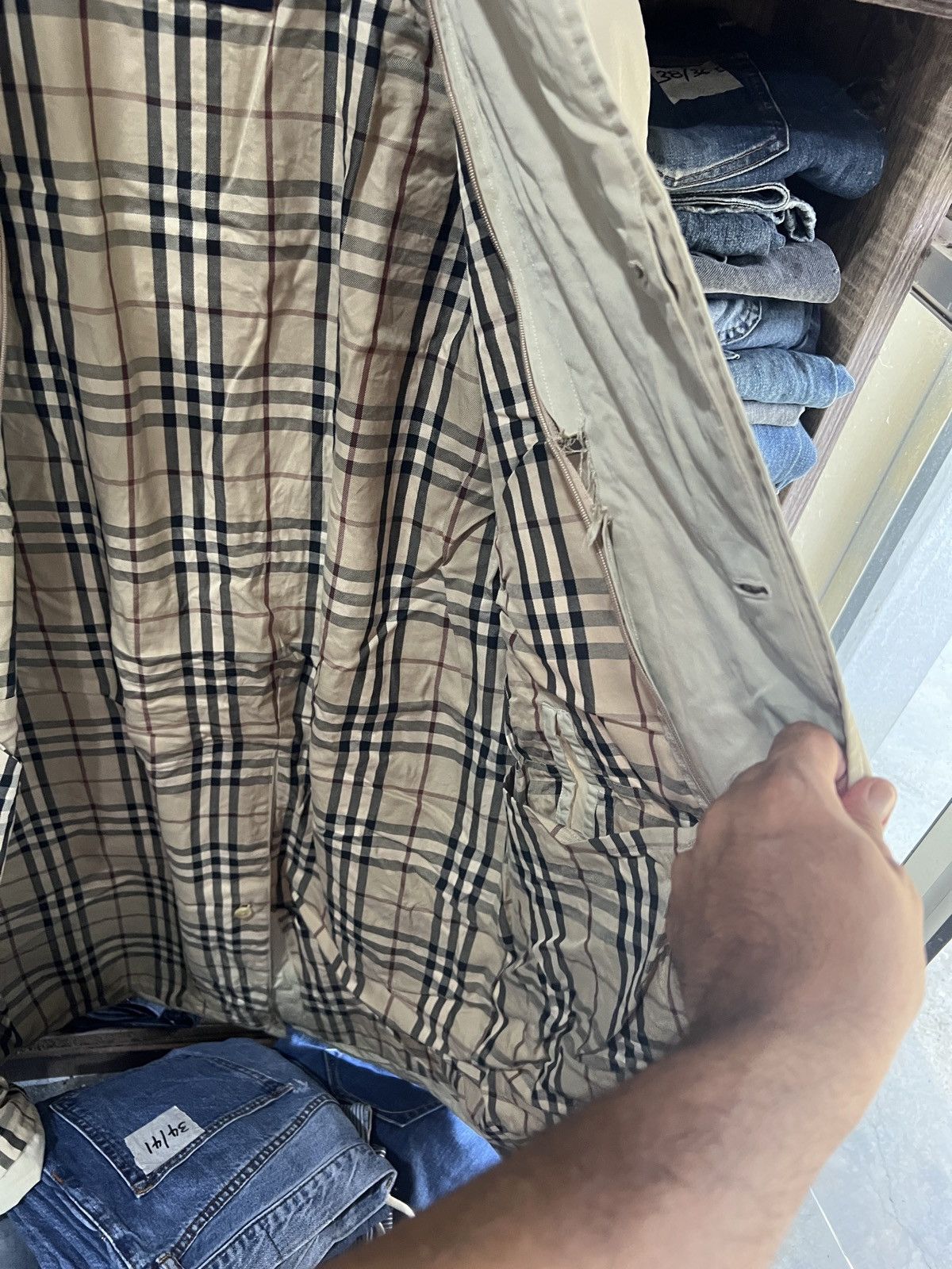 Burberry 🔥Burberry London Novacheck Trench Coat Size US L / EU 52-54 / 3 - 11 Thumbnail