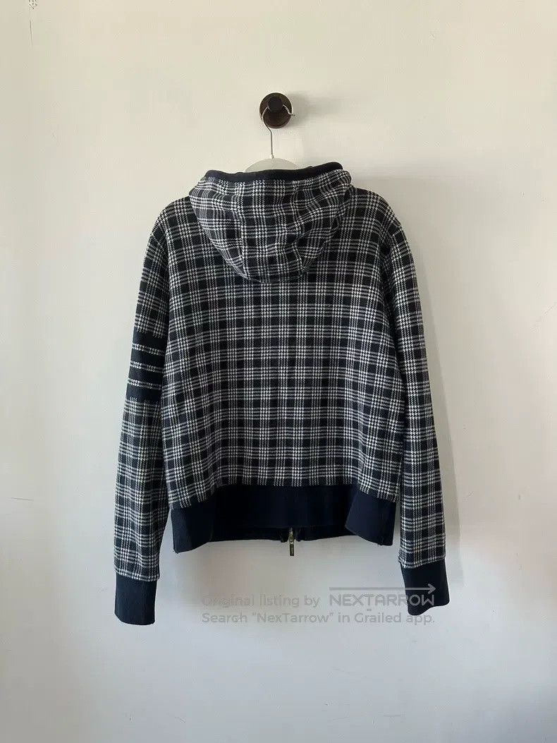 Thom Browne Thom Browne Plaid Zip-up Hoodie Jacket Size US S / EU 44-46 / 1 - 2 Thumbnail