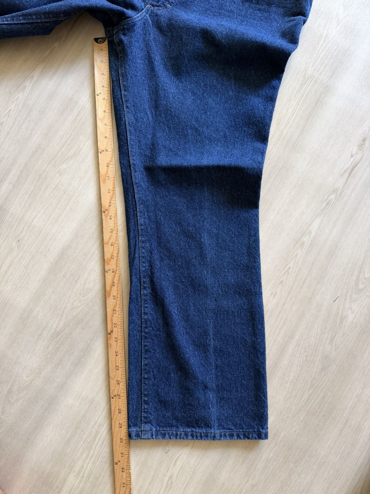 Lee Vintage 90s LEE Jeans Straight Leg USA Sz 42x30 *40x30 Size US 40 / EU 56 - 4 Thumbnail