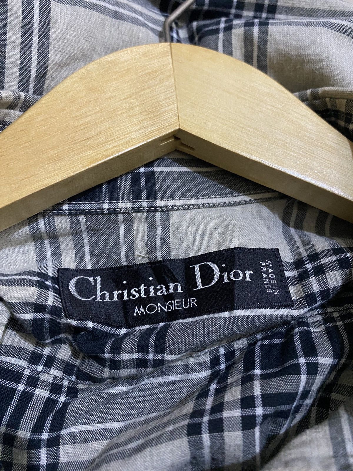 Christian Dior Monsieur × Vintage Vintage Christian Dior Monsieur Stripe Shirts Size US M / EU 48-50 / 2 - 6 Thumbnail