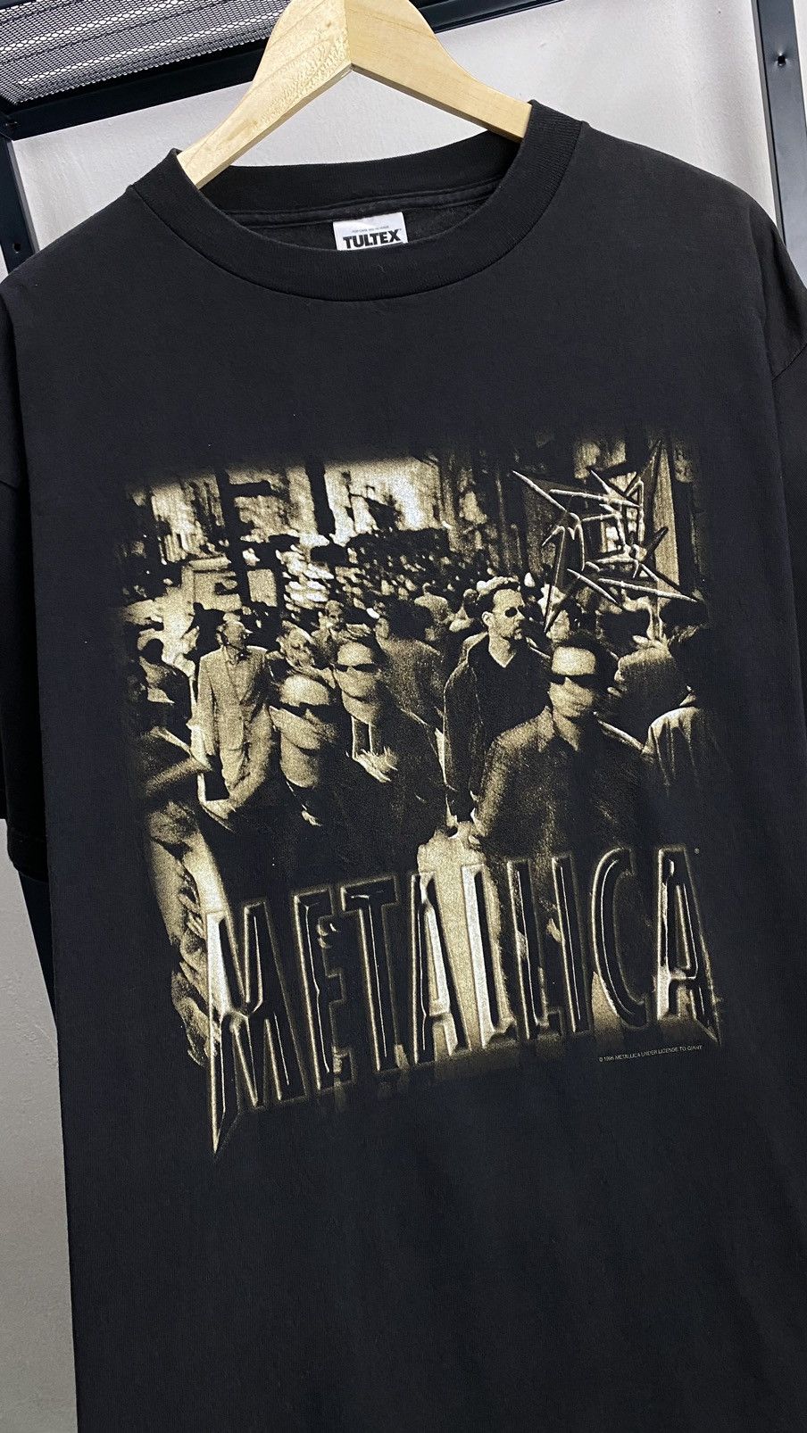 Band Tees × Vintage VINTAGE 1996 METALLICA LOAD NINJA STAR Size US XL / EU 56 / 4 - 4 Thumbnail