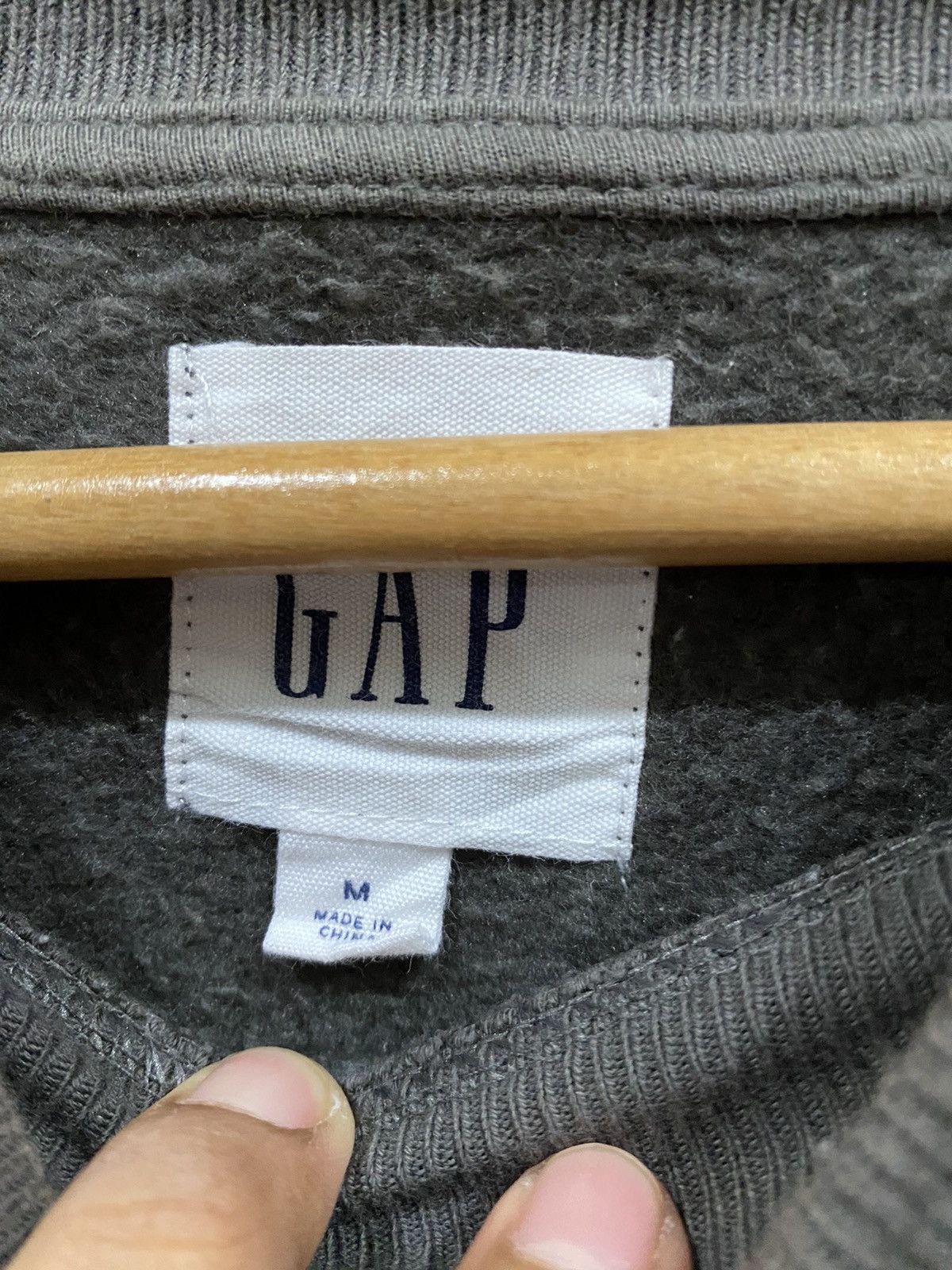 Gap × Vintage Vintage Gap Military Plain Sweatshirt Size US M / EU 48-50 / 2 - 4 Thumbnail