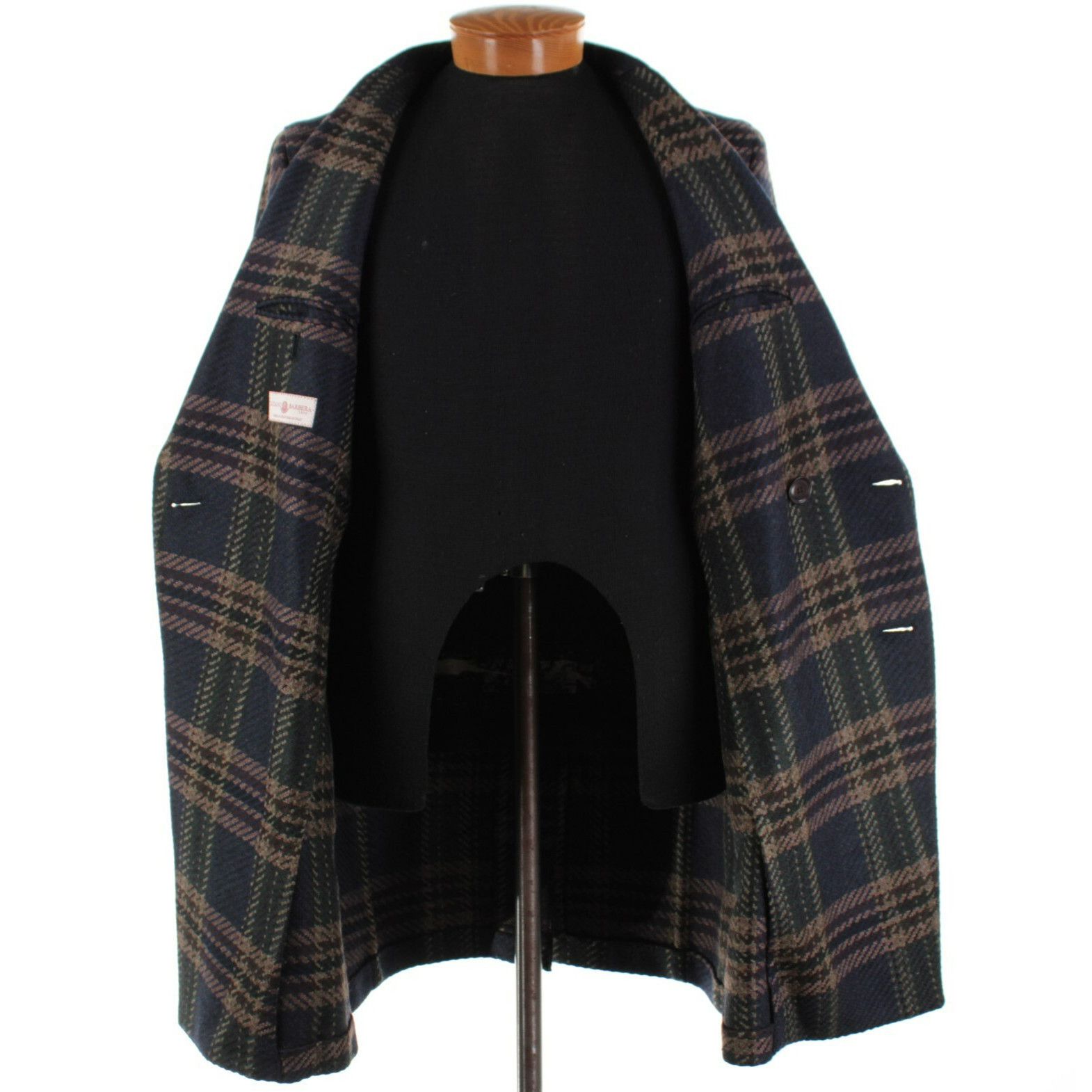 Luciano Barbera Luciano Barbera Coat Size M US In Blue Wool Blend Size US M / EU 48-50 / 2 - 6 Thumbnail