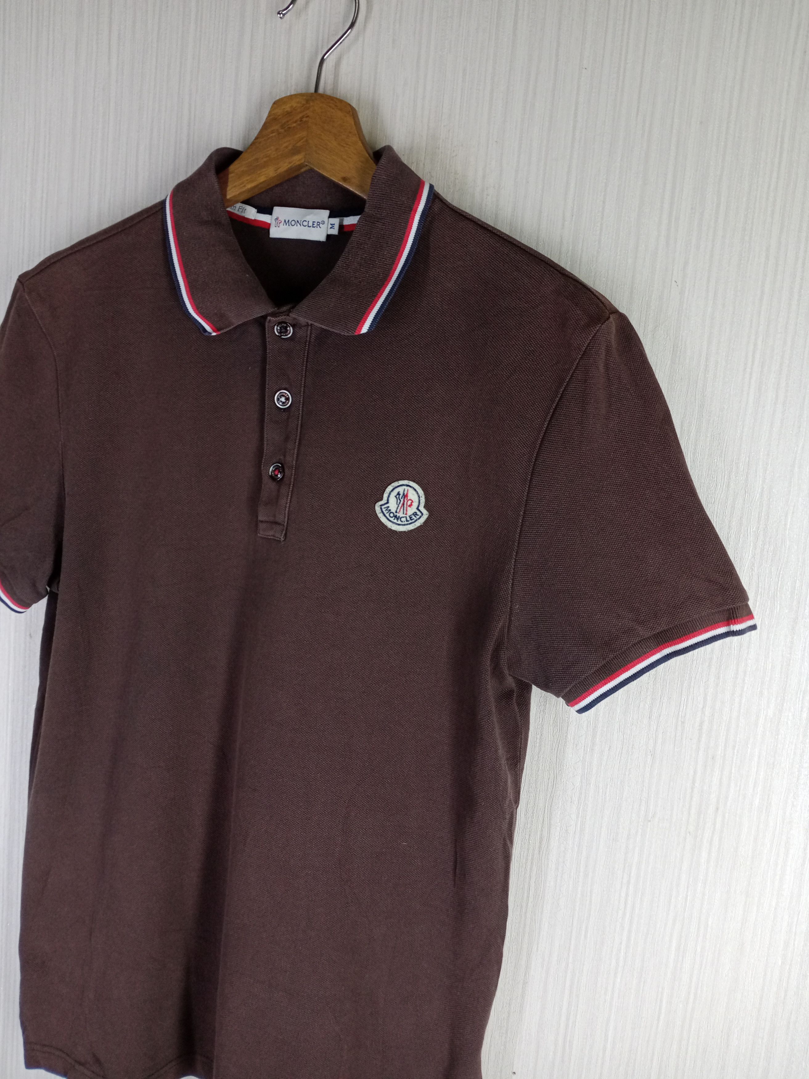 Moncler Moncler Maglia Polo Manica Corta Polo Shirt Size US M / EU 48-50 / 2 - 6 Thumbnail