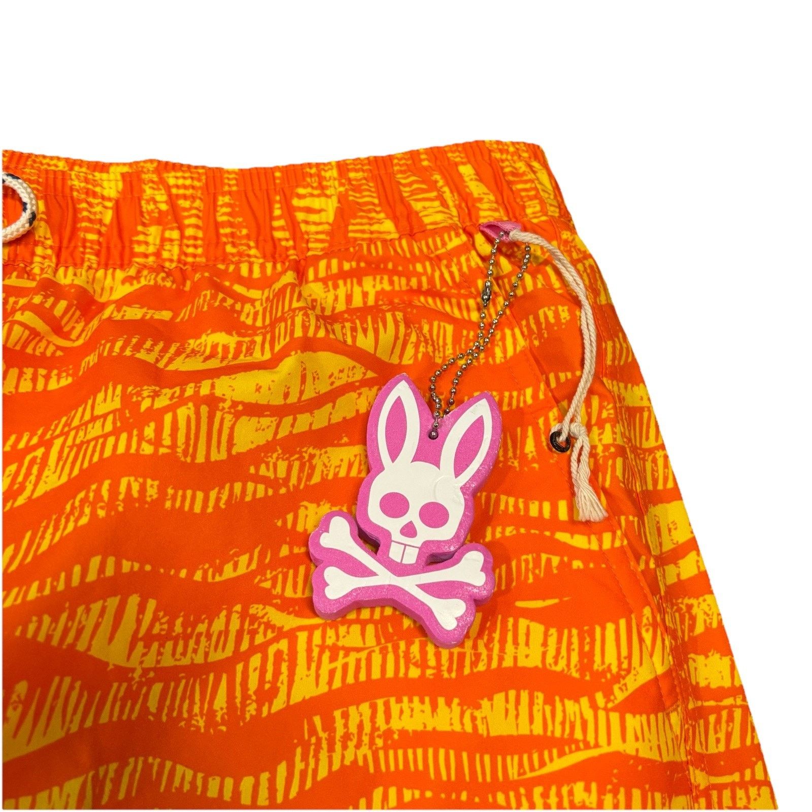 Psycho Bunny Psycho Bunny 3XL Swim Trunks Foley Neon Orange Yellow NWOT Size US 41 - 8 Thumbnail