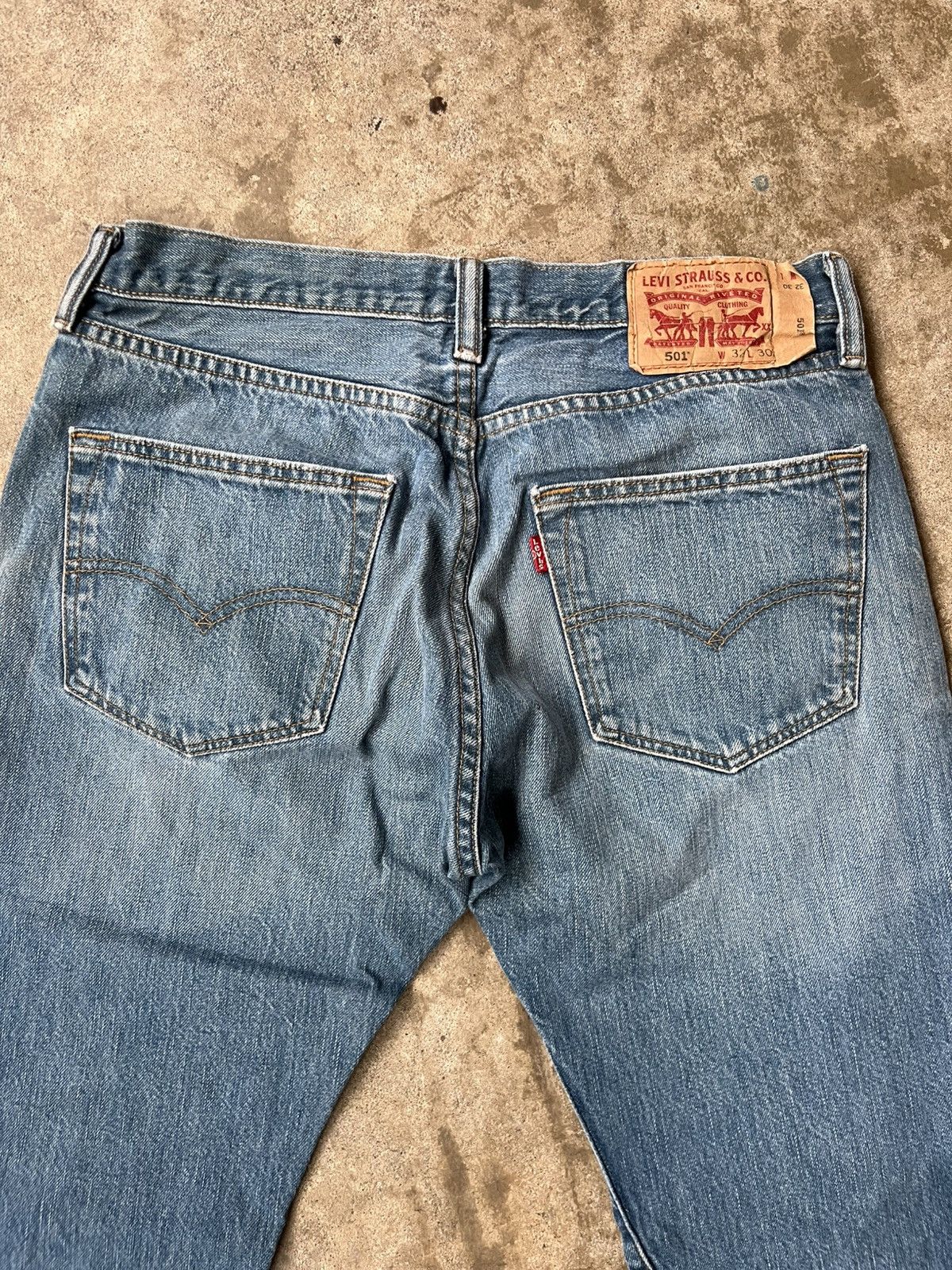 Levi's Levi’s 501 Denim Size US 30 / EU 46 - 7 Thumbnail