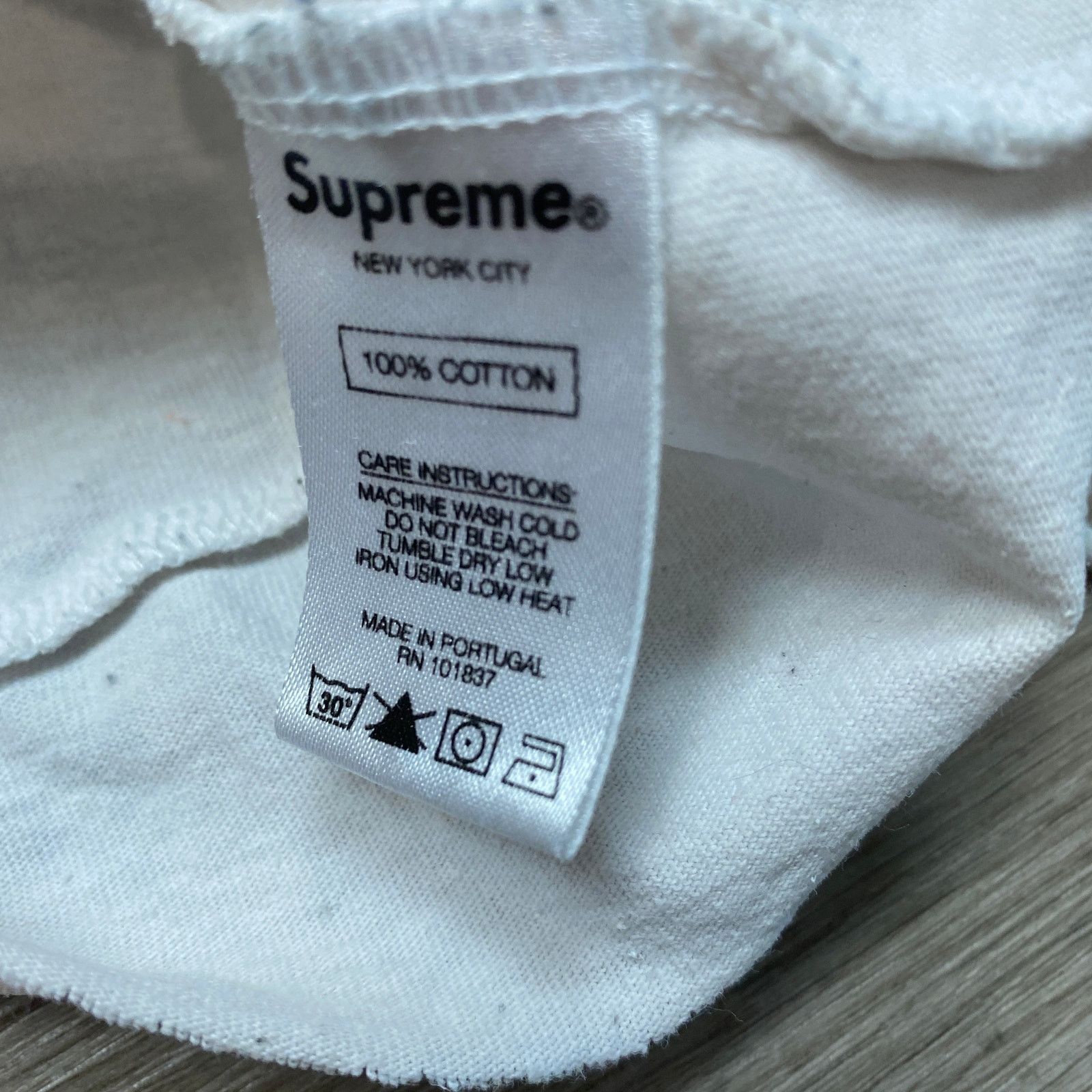 Comme des Garcons SHIRT × Supreme Comme des Garcons Shirt Supreme Split Box Logo Crop Shirt M Size US M / EU 48-50 / 2 - 8 Thumbnail