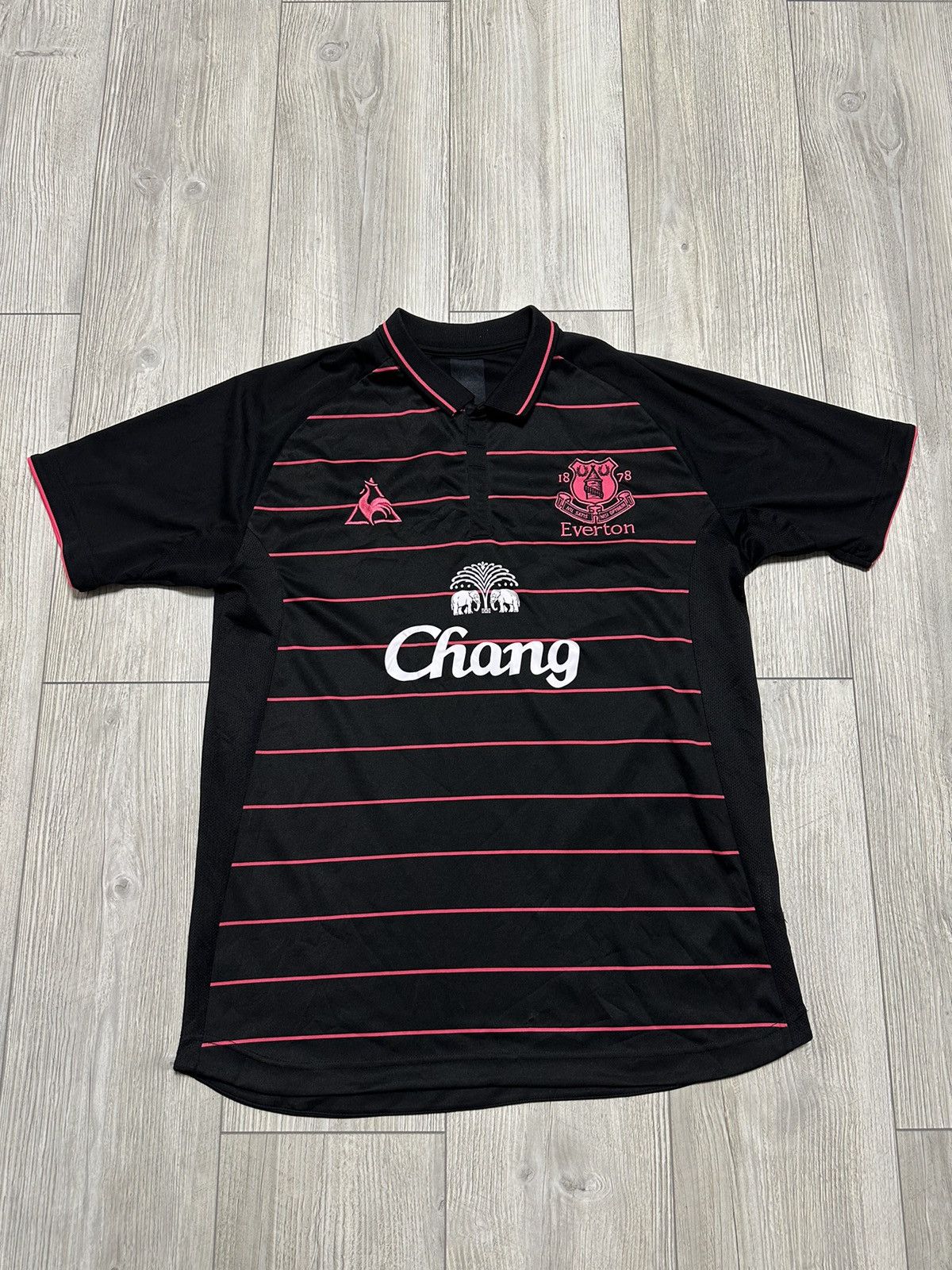Le Coq Sportif Le Coq Sportif FC Everton 2009 2010 away shirt jersey soccer Size US XL / EU 56 / 4 - 1 Thumbnail