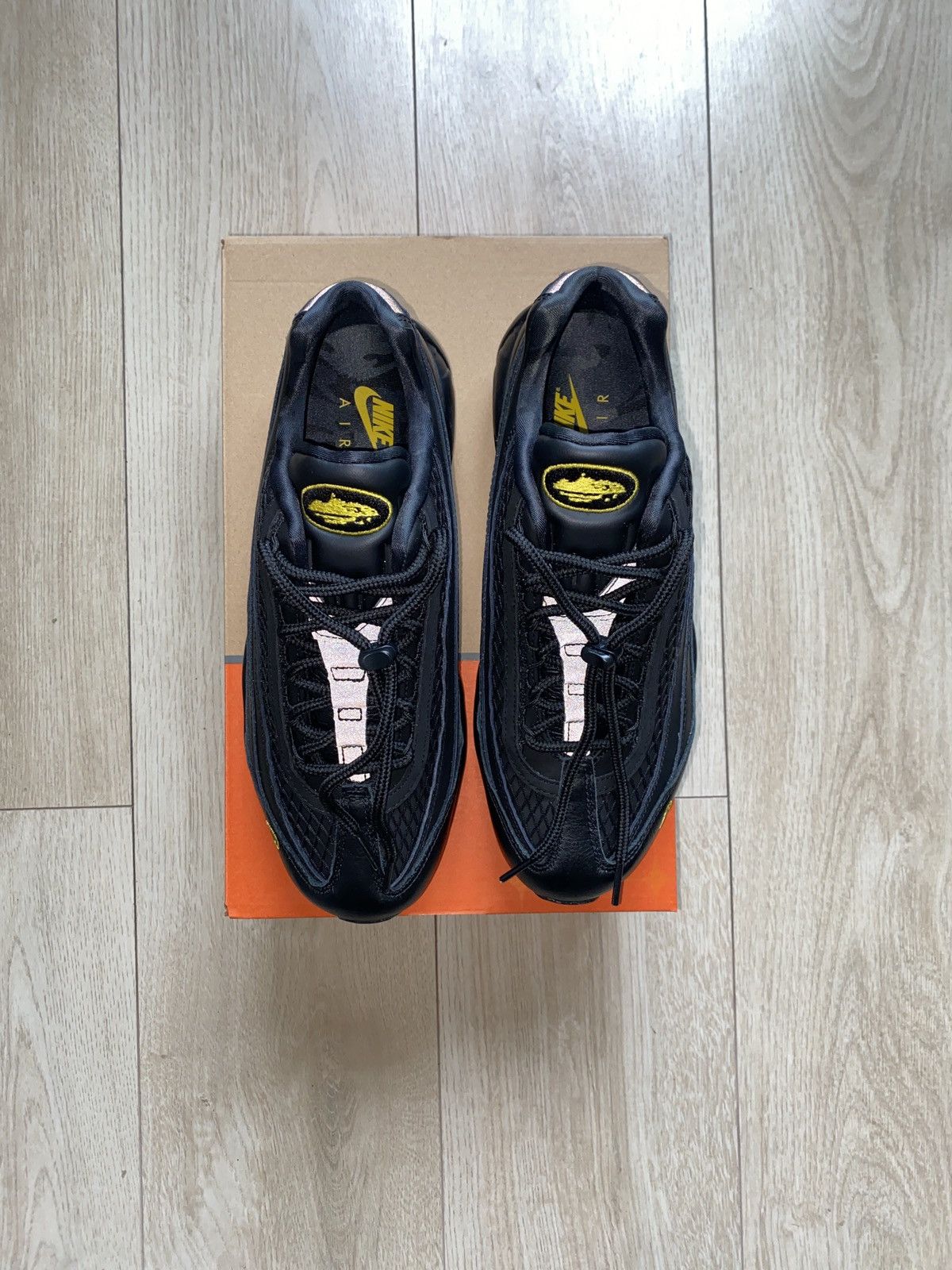 Corteiz × Nike Air Max 95 ‘Honey Blacks’ Size US 10 / EU 43 - 3 Thumbnail