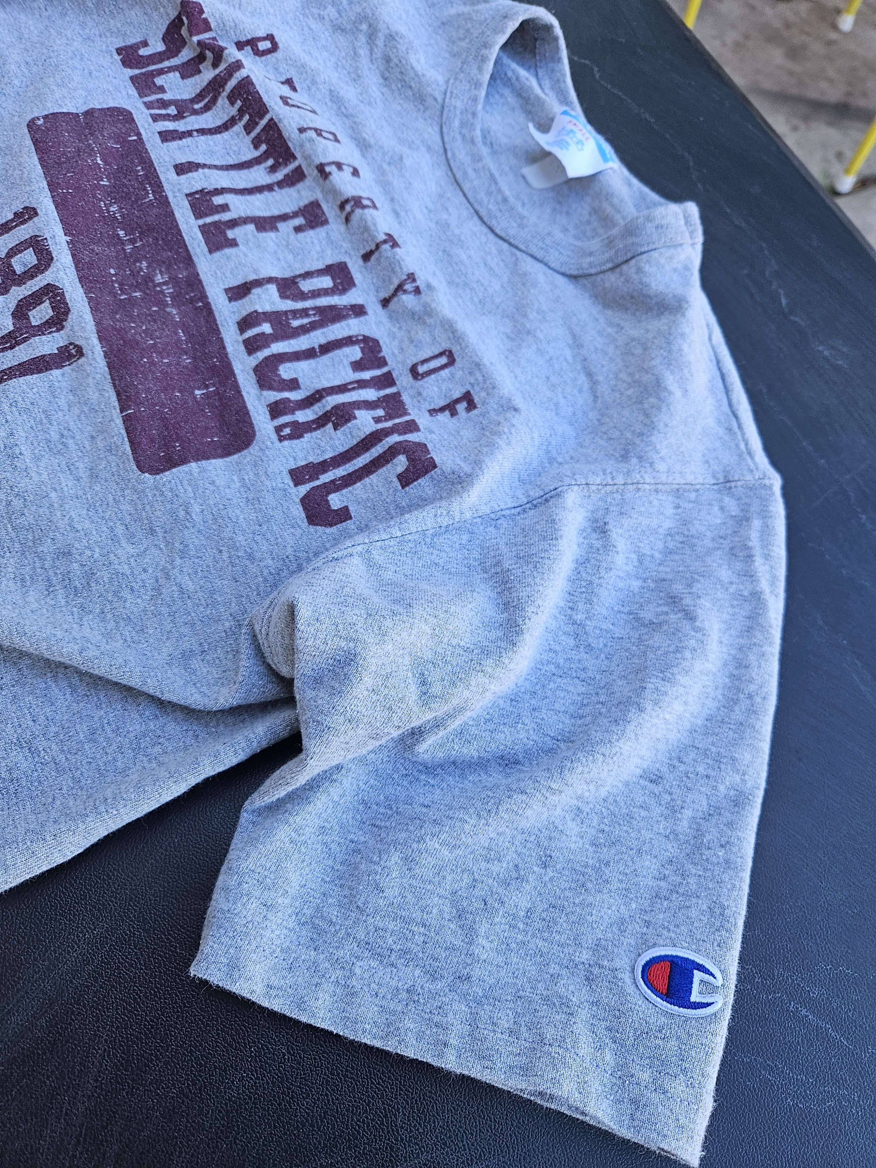 Champion Property Of Seattle Pacific Vintage Champion Tee Size S / US 4 / IT 40 - 3 Thumbnail