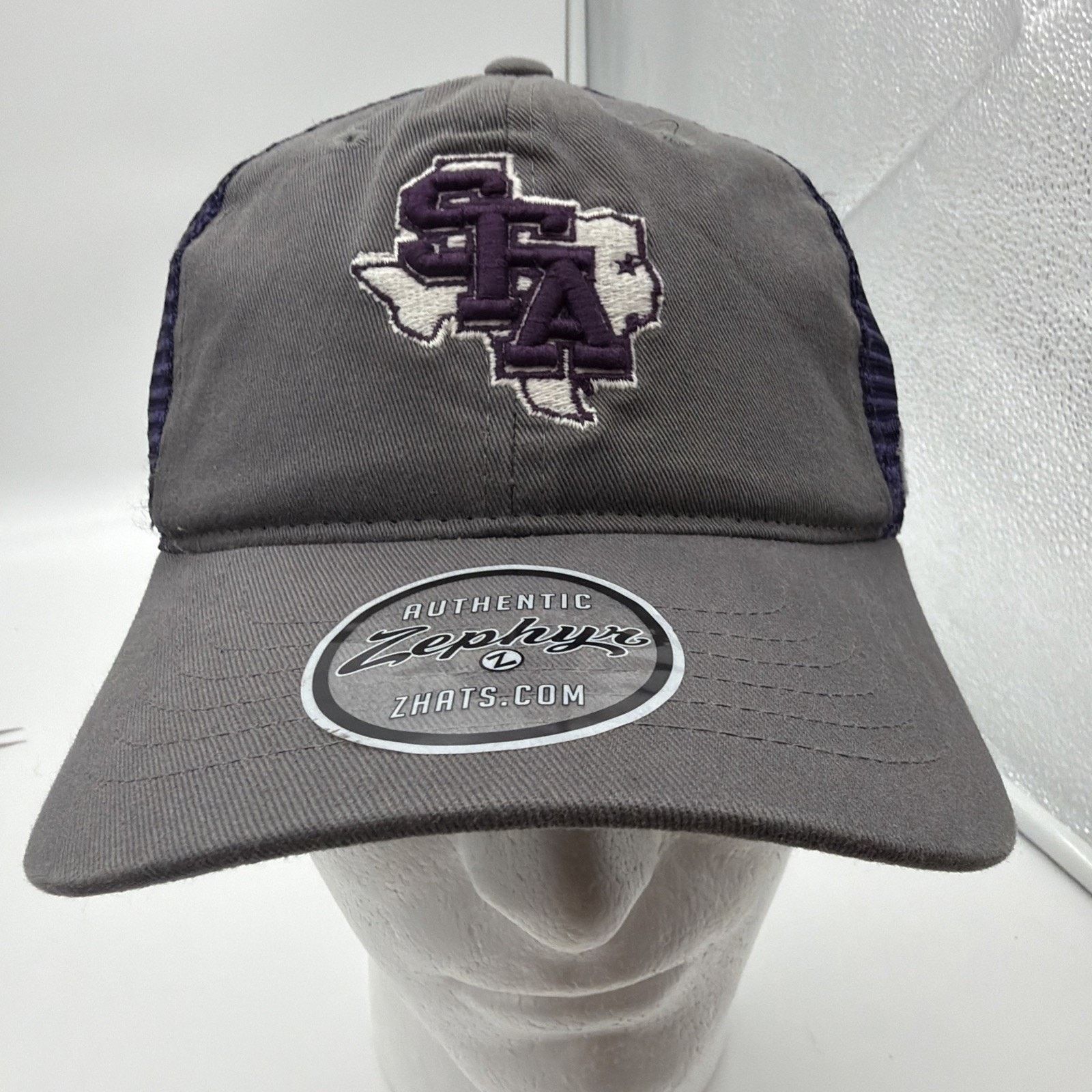 Zephyr Stephen F. Austin State University Embroidered Baseball Hat Size ONE SIZE - 1 Thumbnail