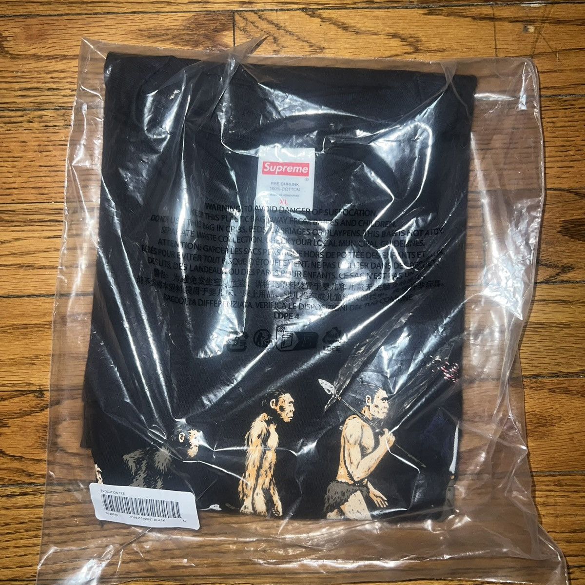 Supreme In-Hand Supreme Evolution Tee Black Size: Extra Large Size US XL / EU 56 / 4 - 2 Thumbnail