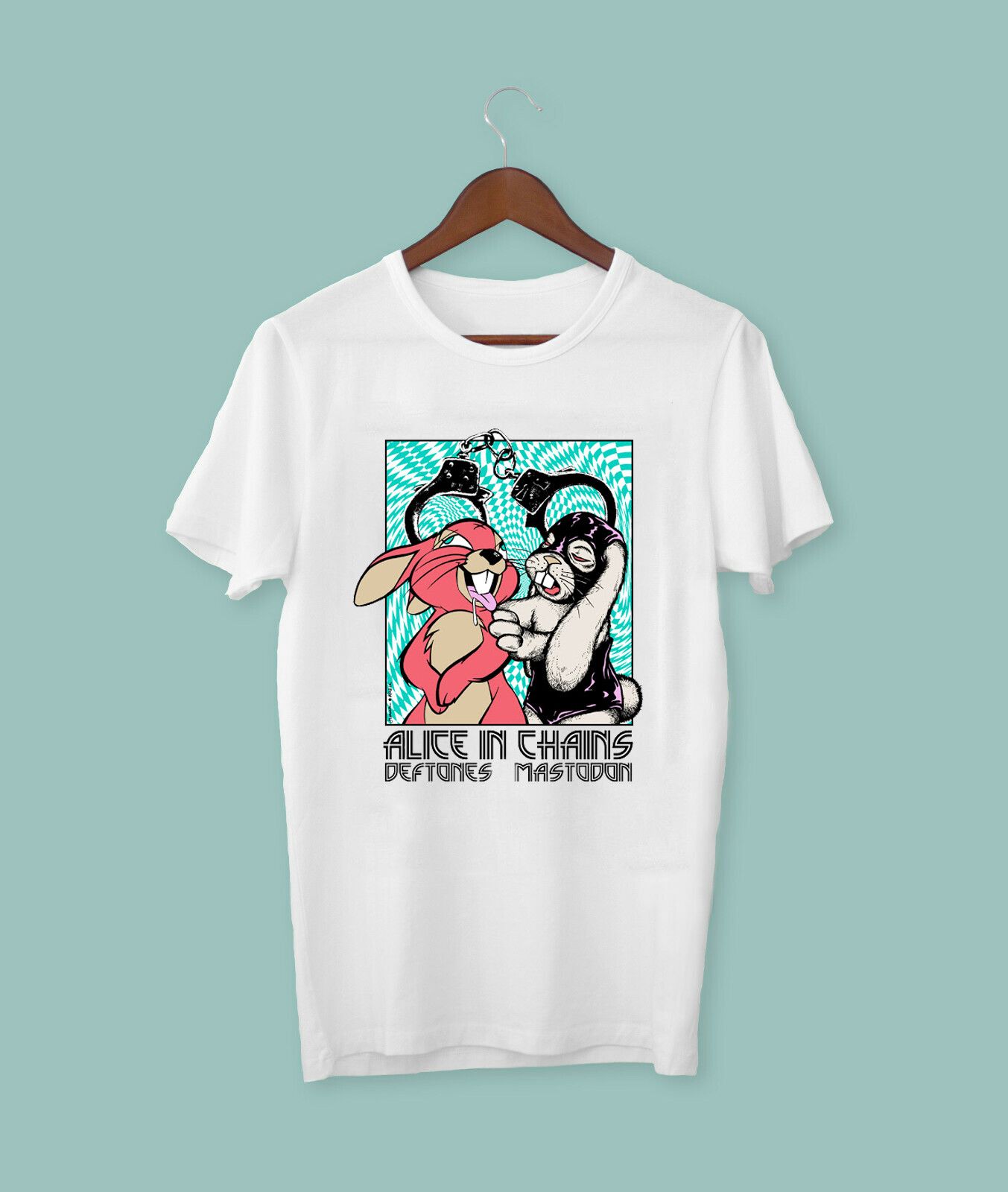 Band Tees Deftones Band T-shirt for Men Women Fans Deftones Band Tee Size US XL / EU 56 / 4 - 1 Thumbnail