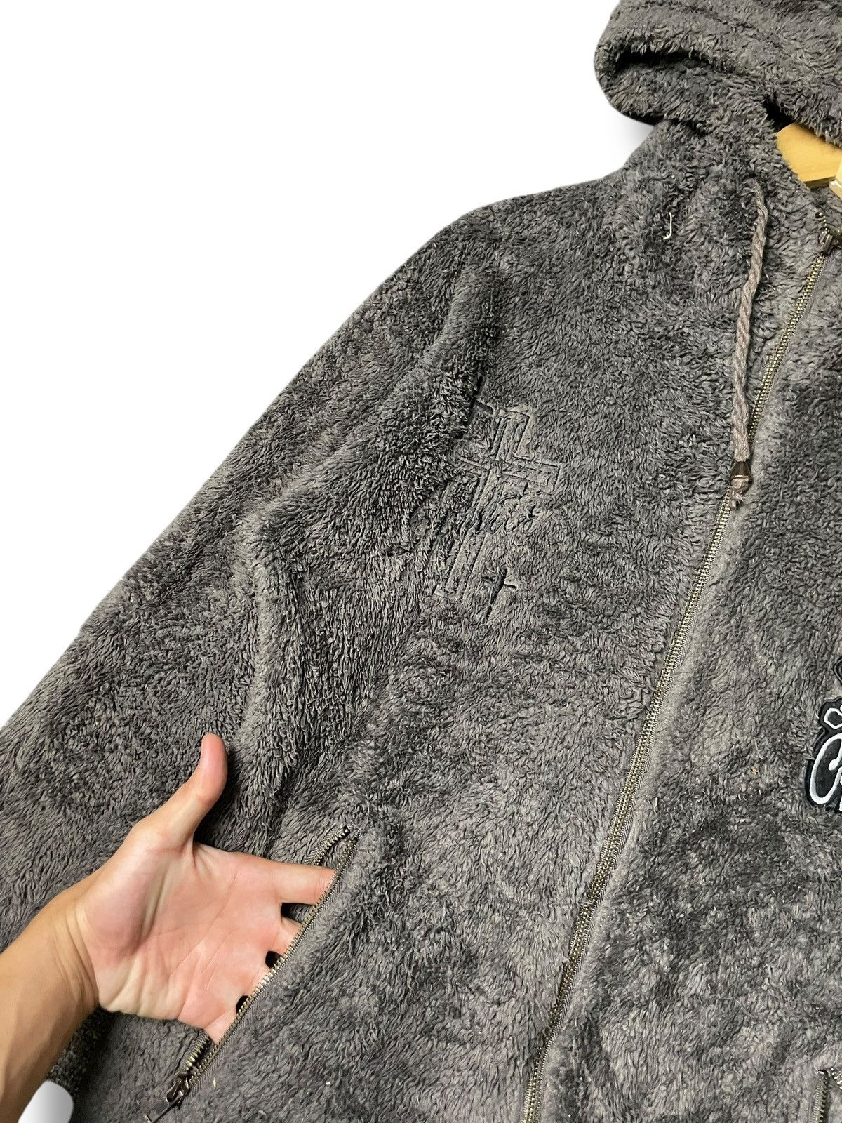 If Six Was Nine × Japanese Brand × Le Grande Bleu (L.G.B.) Vintage Ghost of Harlem Brand Fur Hoodies (58) Size US S / EU 44-46 / 1 - 5 Thumbnail
