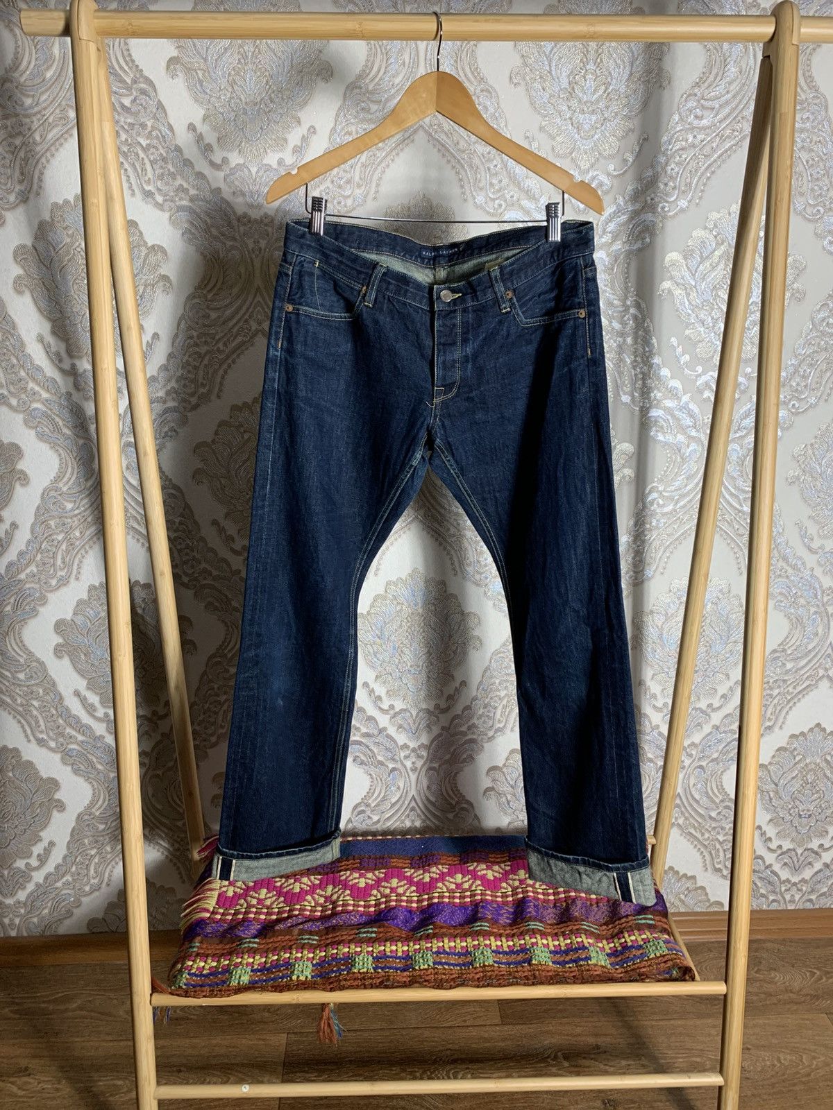 Polo Ralph Lauren VINTAGE POLO RALPH LAUREN SELVEDGE DENIM JEANS JAPAN Y2K 90s Size US 31 - 1 Thumbnail