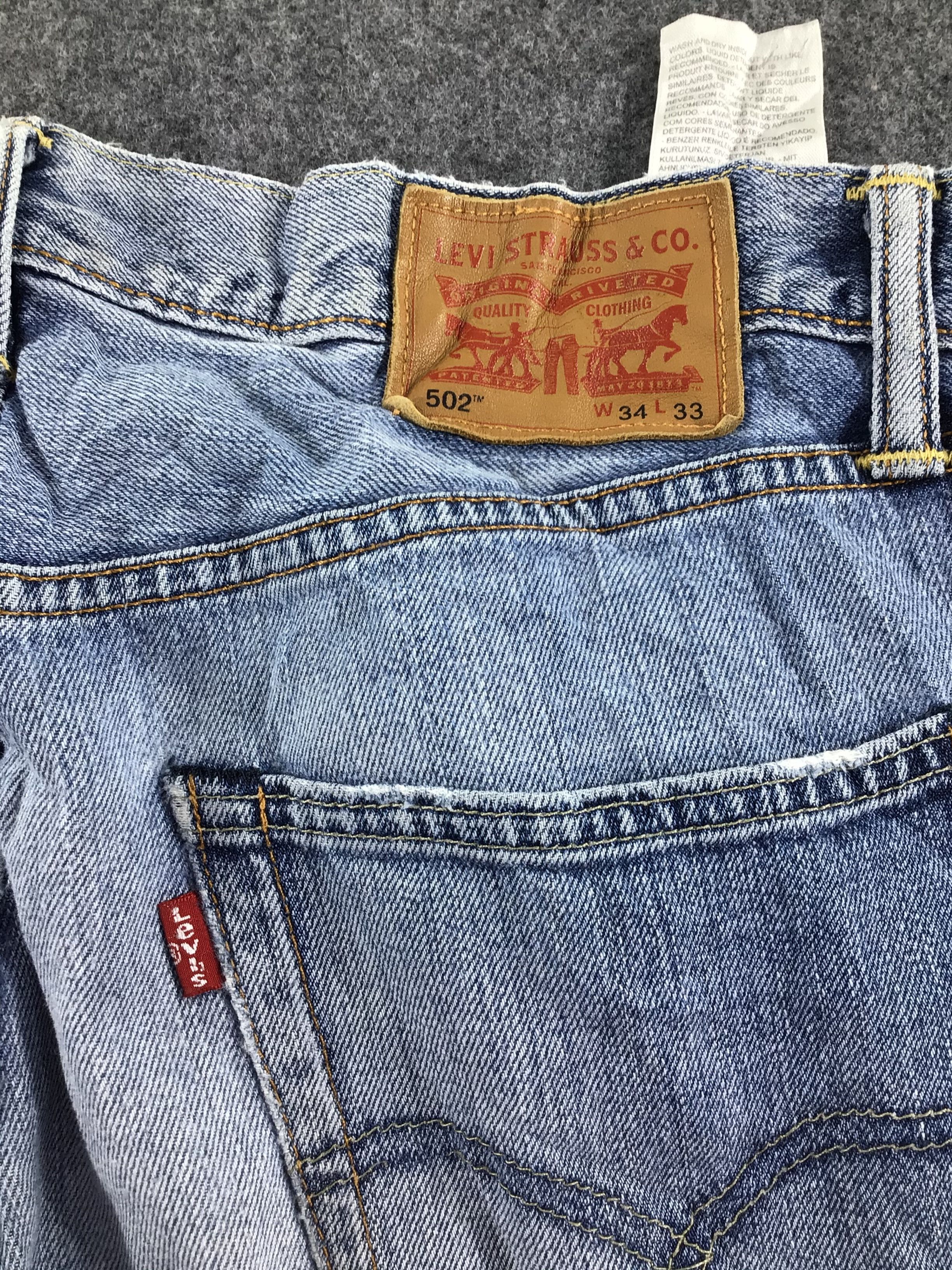 Levi's × Vintage Levis 502 Jeans-JM075 Size US 35 - 5 Thumbnail