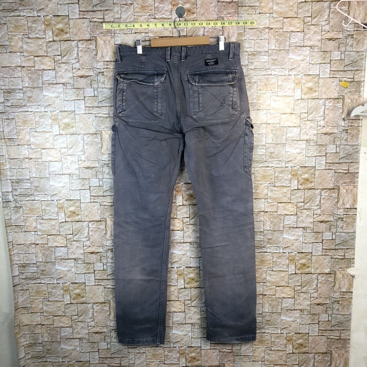 Armani Exchange Armani Exchange Blue Cargo utility Multipocket Pants #A1149 Size US 32 / EU 48 - 15 Thumbnail