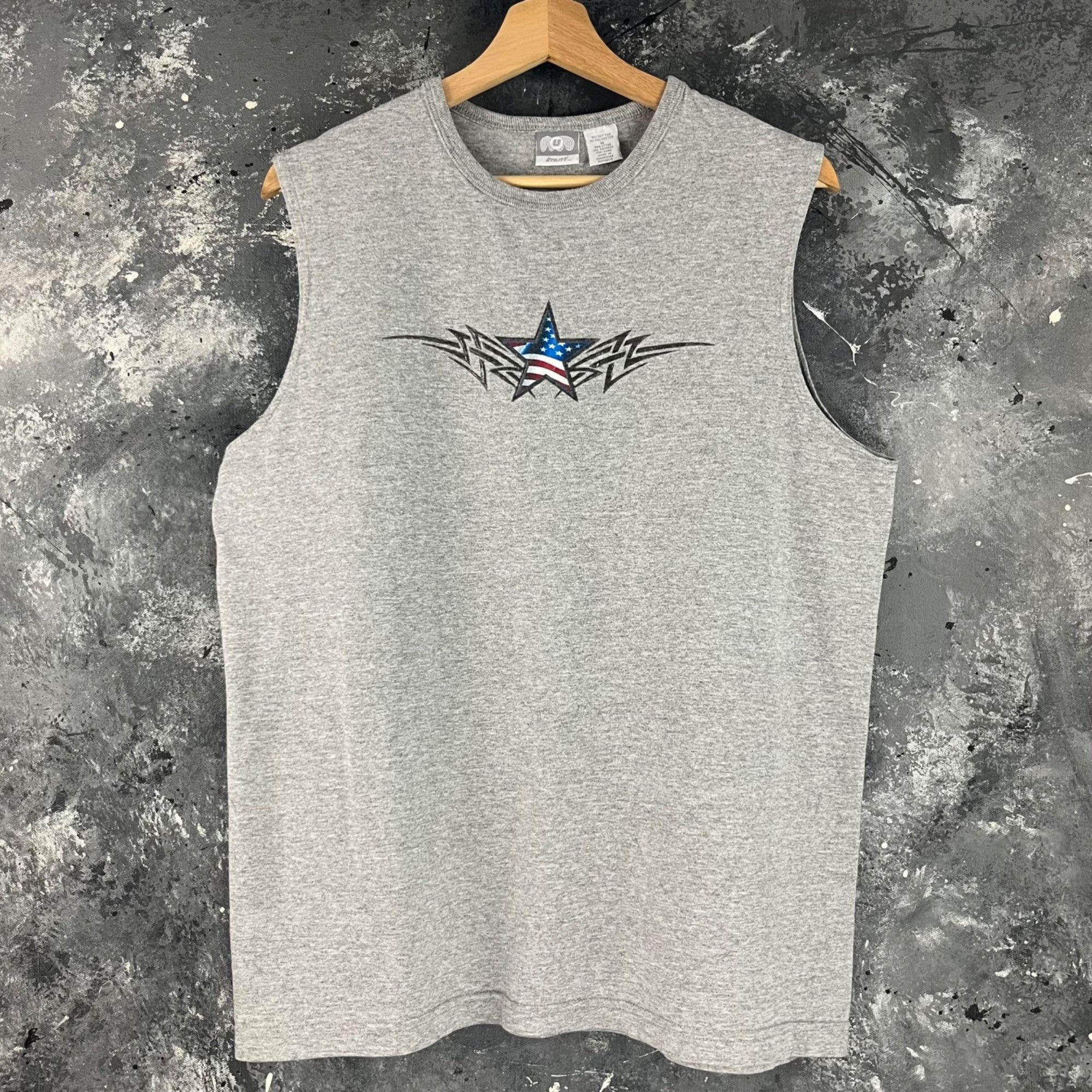 Vintage Vintage Y2K Utility sleeveless shirt Size US L / EU 52-54 / 3 - 1 Thumbnail