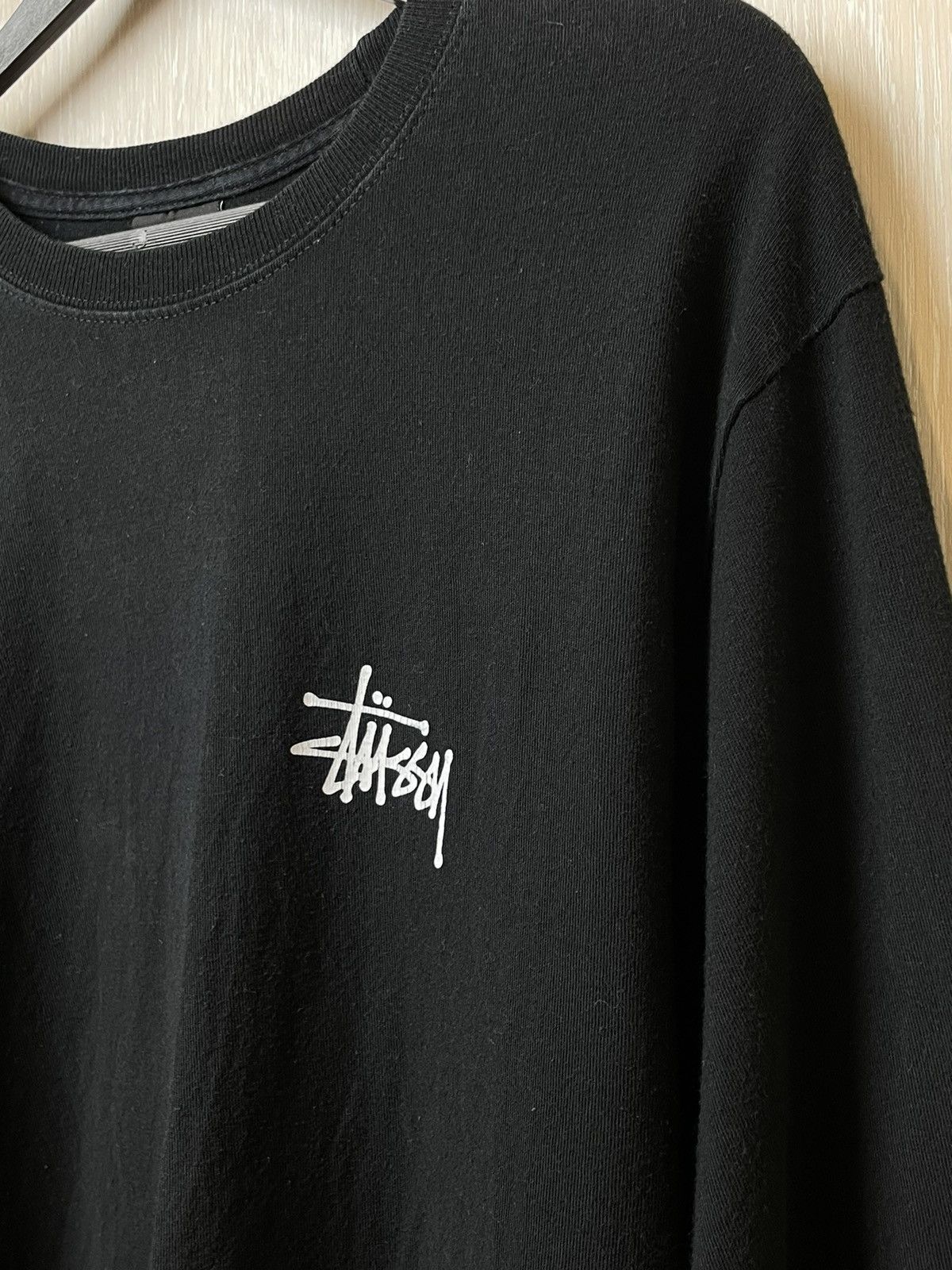 Stussy × Vintage Crazy Vintage Y2K Stussy Long Sleeve T Shirt Spell Out Cyber Size US M / EU 48-50 / 2 - 6 Thumbnail