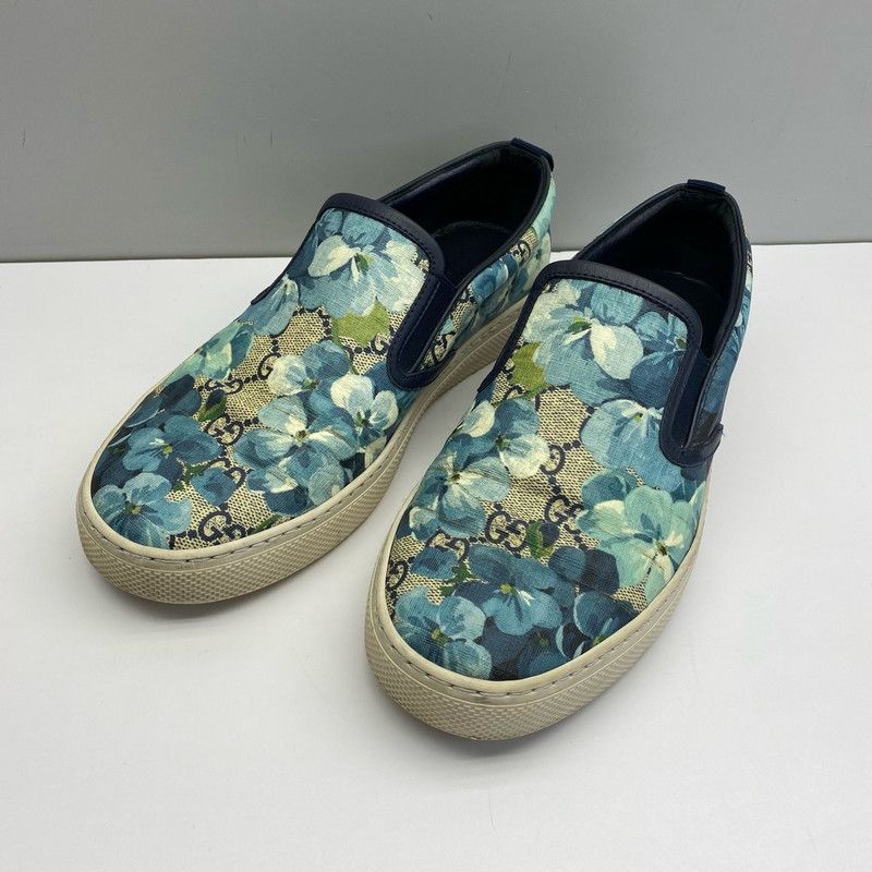 Gucci Gucci GG Supreme Canvas Slip-on Casual Shoes 0079 Size US 8.5 / EU 41-42 - 1 Thumbnail