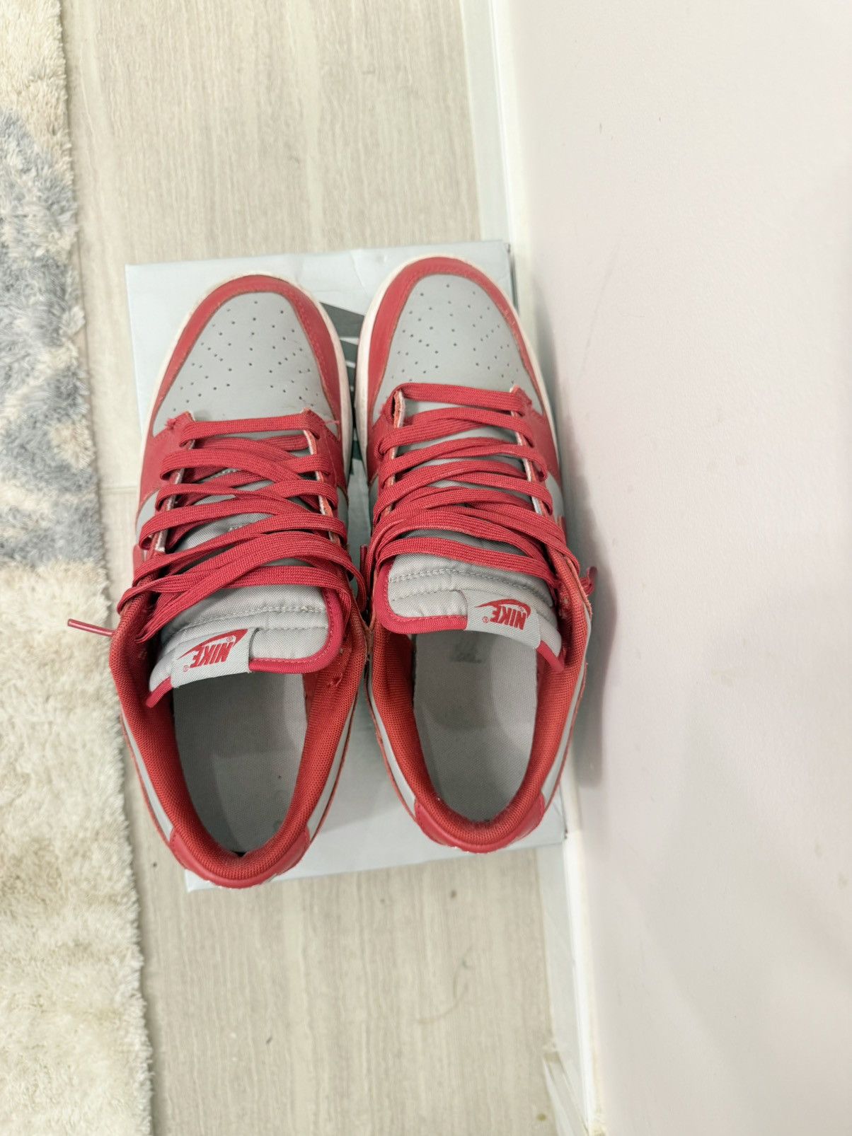 Nike Nike Dunk Low “UNLV” Size US 10 / EU 43 - 3 Thumbnail