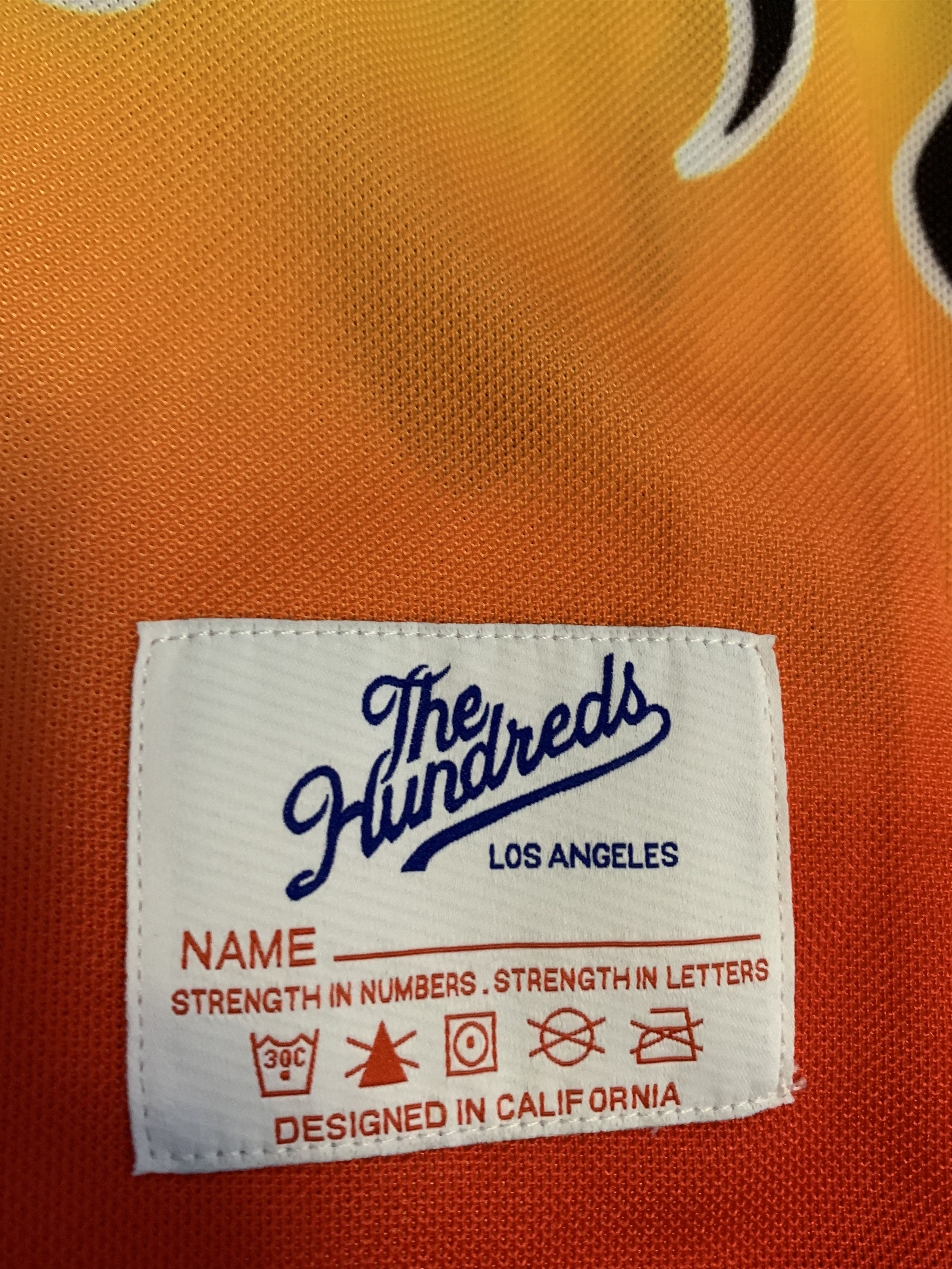 The Hundreds THE HUNDREDS Wildfire LS Jersey ⊛ BLK/FLME ⊛ Brand New Size US S / EU 44-46 / 1 - 15 Thumbnail
