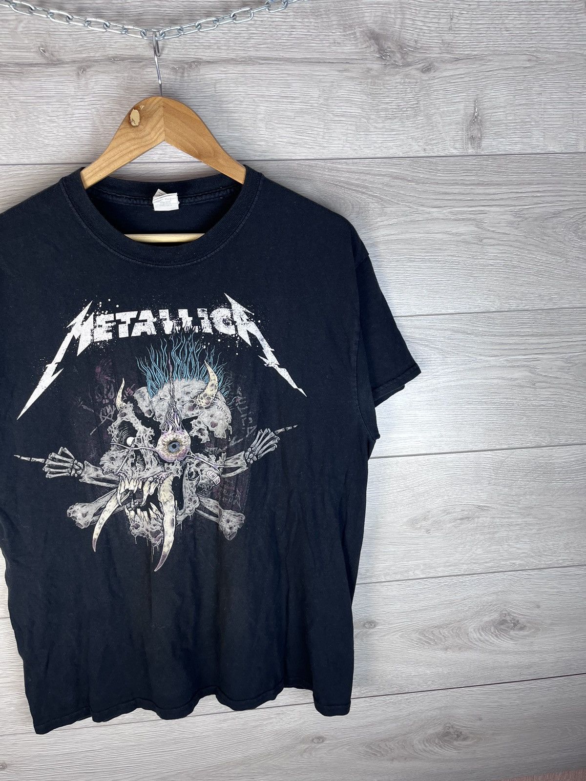 Fruit Of The Loom Men’s merch T-shirt Metallica size L 2017s Size US L / EU 52-54 / 3 - 2 Thumbnail