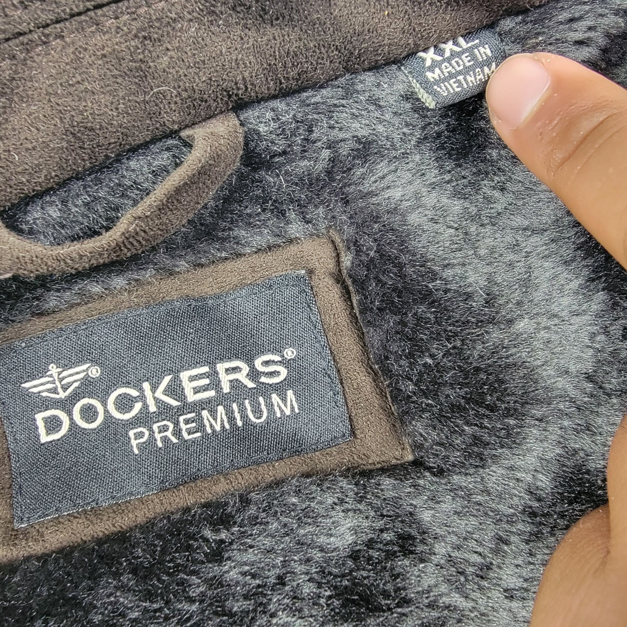 Dockers Dockers Premium Mens 2XL Dark Brown Jacket Winter Warm Casua Size US XXL / EU 58 / 5 - 4 Thumbnail