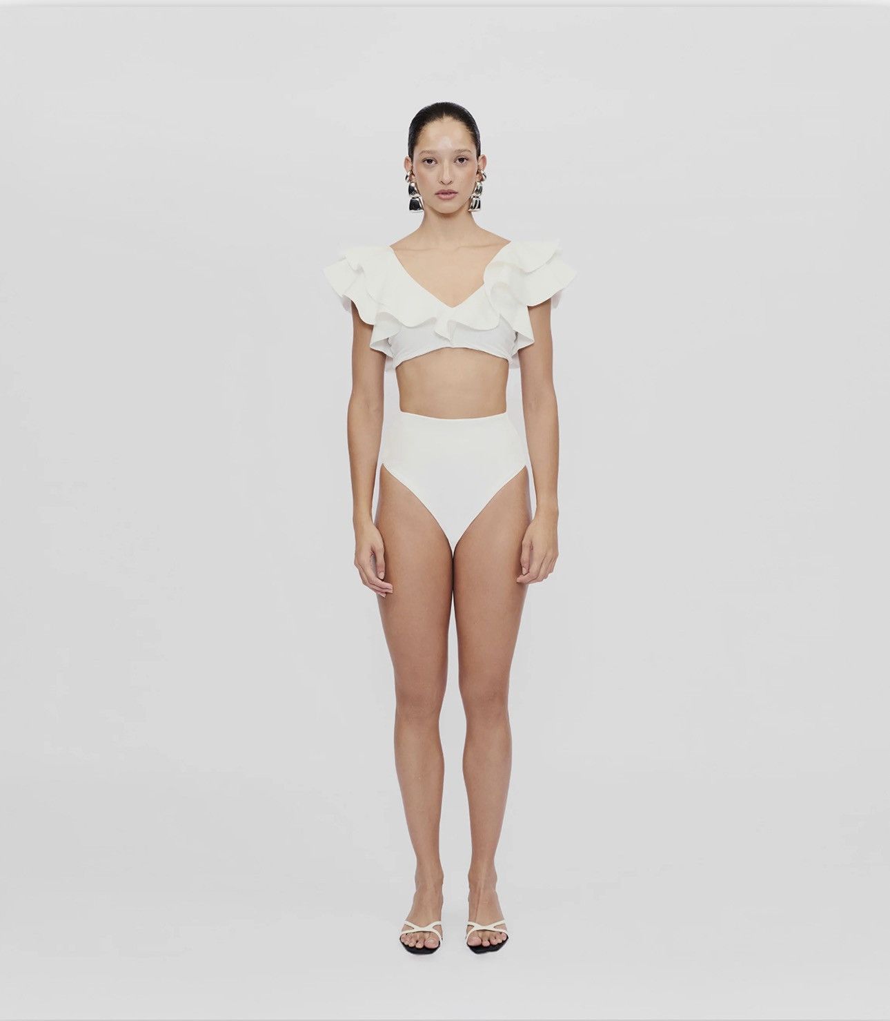 Other Maygel Coronel swim top Mila off white Size S / US 4 / IT 40 - 2 Thumbnail