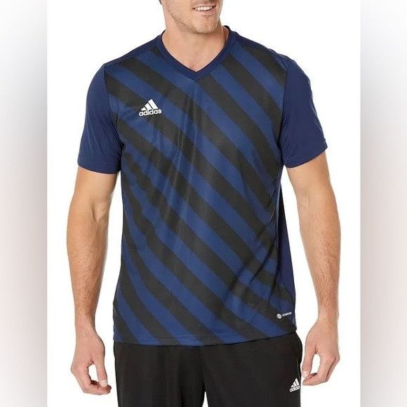 Adidas NWT ADIDAS ENTRADA 22 MEN’S T-SHIRT GRAPHIC JERSEY SZ SMALL Size US S / EU 44-46 / 1 - 1 Thumbnail