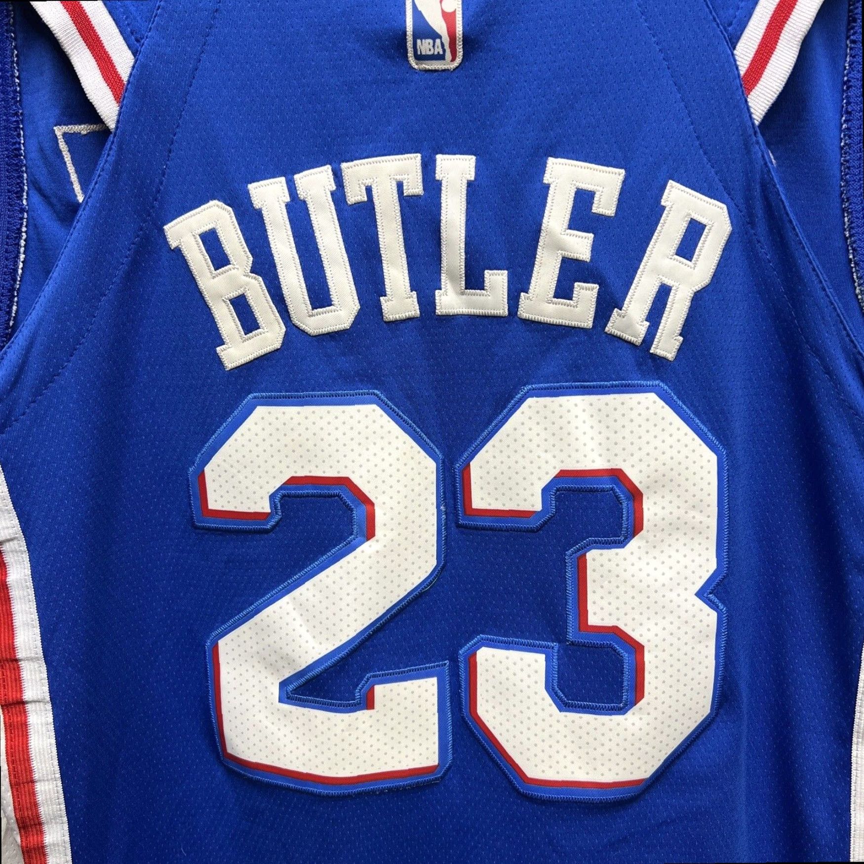 Nike Nike Philadelphia 76ers Jimmy Butler 23 Blue Basketball Jersey Men's XL Size US XL / EU 56 / 4 - 5 Thumbnail
