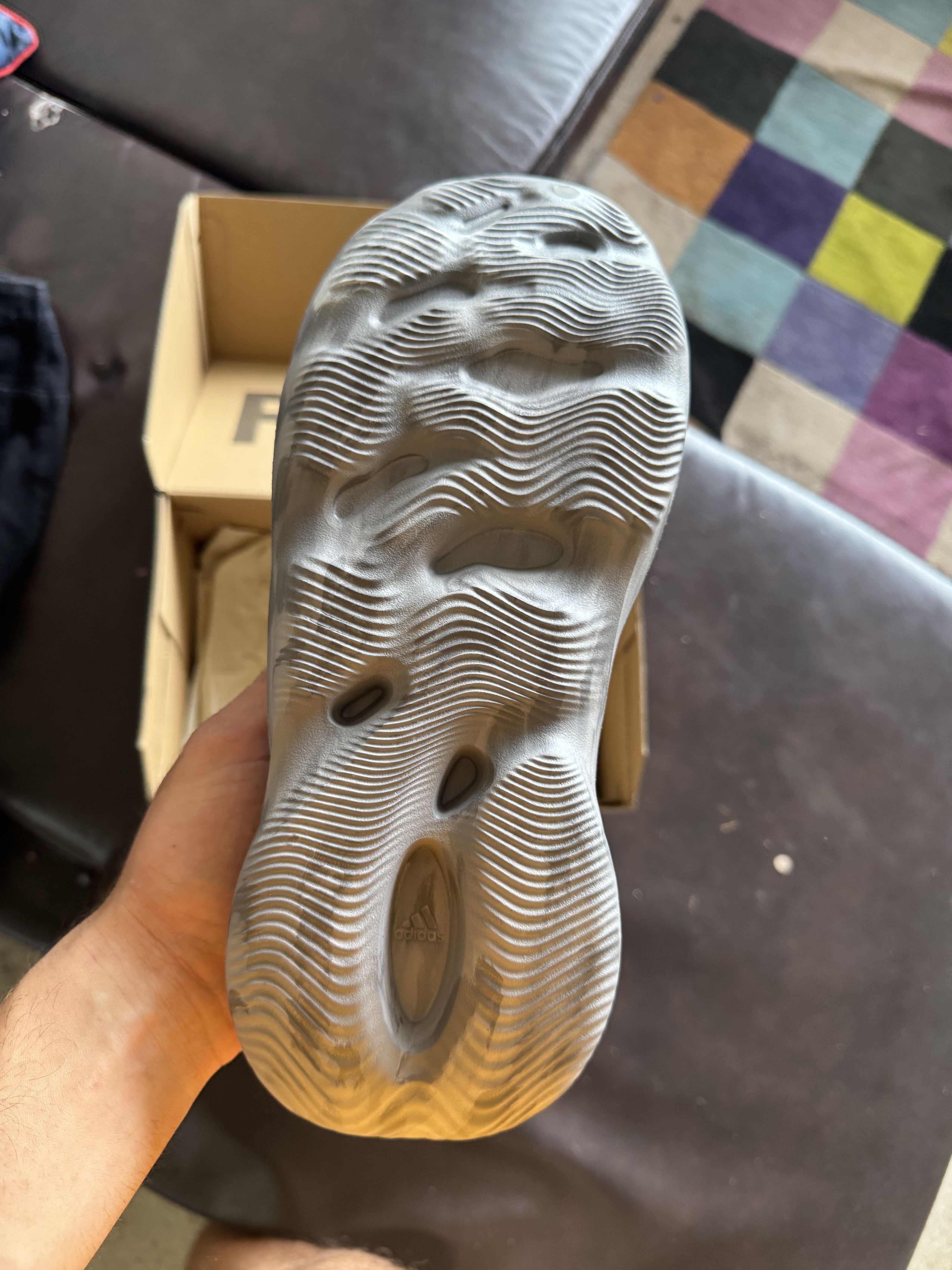 Adidas × Kanye West × Yeezy Yeezy Foam Rnr Mx granite Size US 11 / EU 44 - 5 Thumbnail