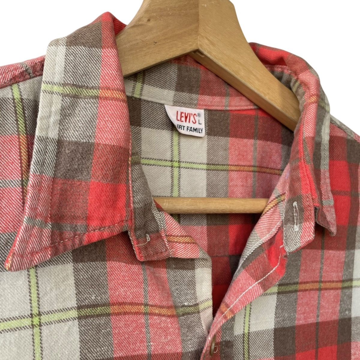 Levi's Levi’s Strauss Shirt Family Japan Vintage Repro Flannel Size US L / EU 52-54 / 3 - 4 Thumbnail