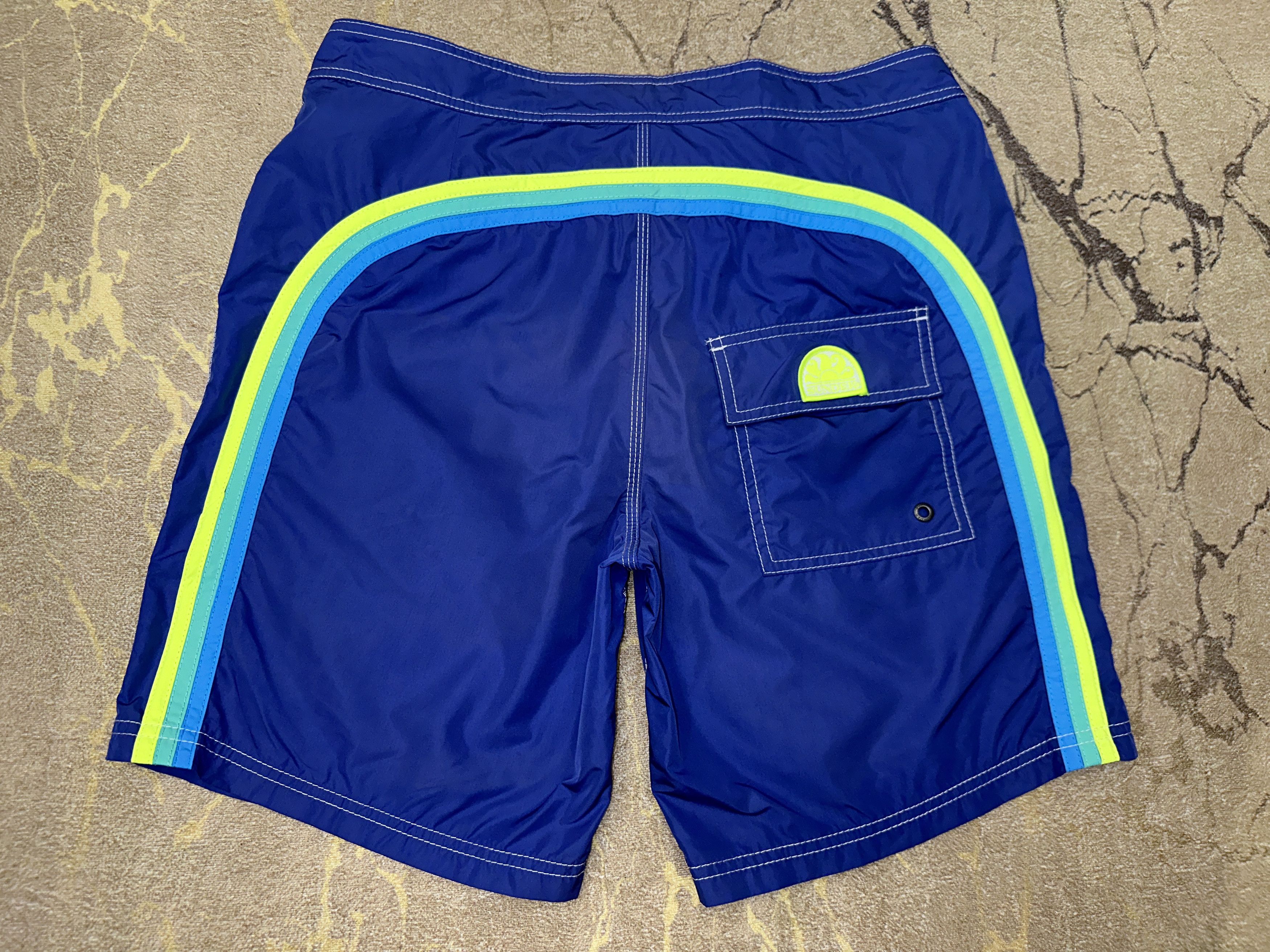 Sundek Sundek 31 Long Beach Board Shorts Trunks Bath Suit Size 31 S Size US 31 - 1 Thumbnail