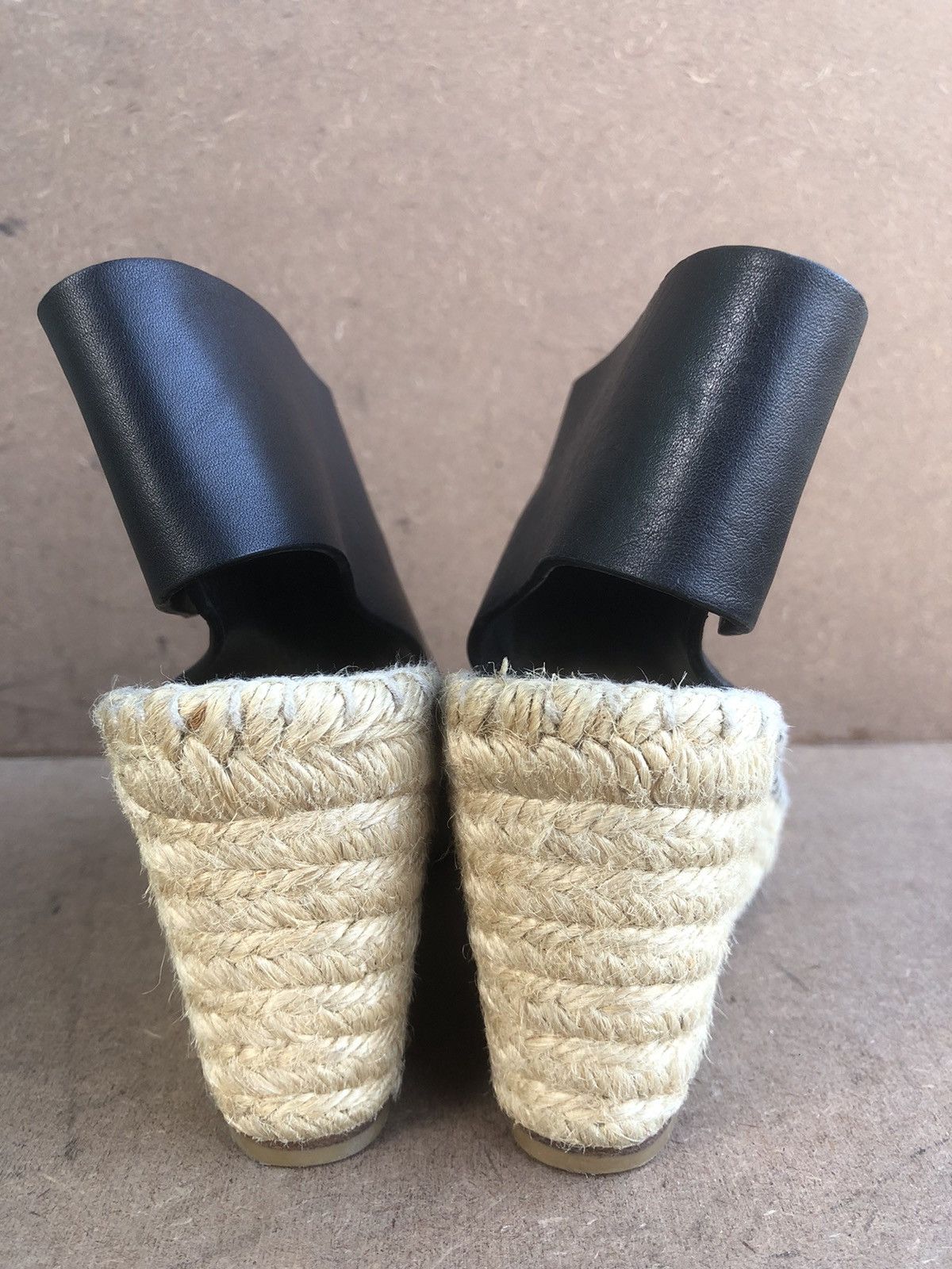 Celine CELINE Black Wedge Sole Size 36 Size US 7 / IT 37 - 10 Thumbnail