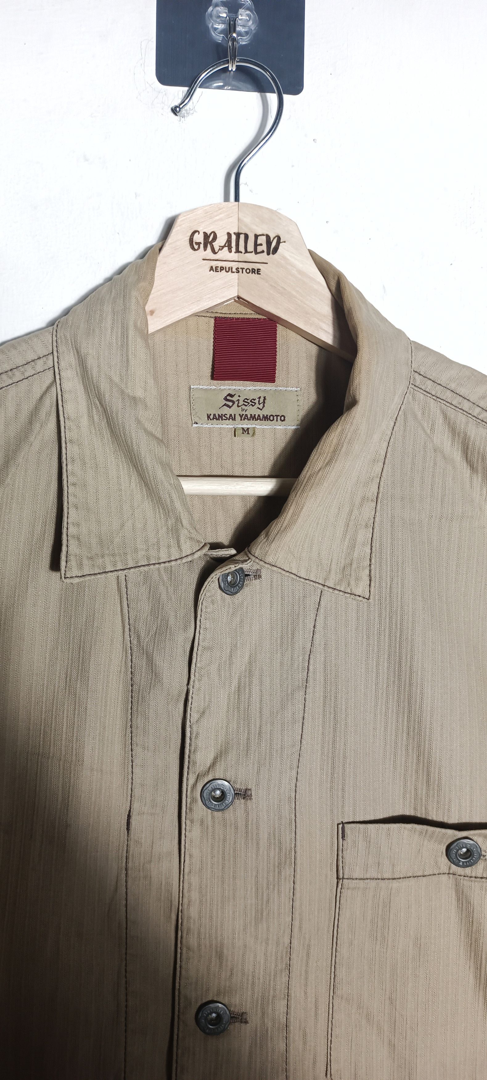 Japanese Brand × Kansai Yamamoto × Vintage SISSY by KANSAI YAMAMOTO CHROE JACKET BUTTON UP Size US M / EU 48-50 / 2 - 4 Thumbnail