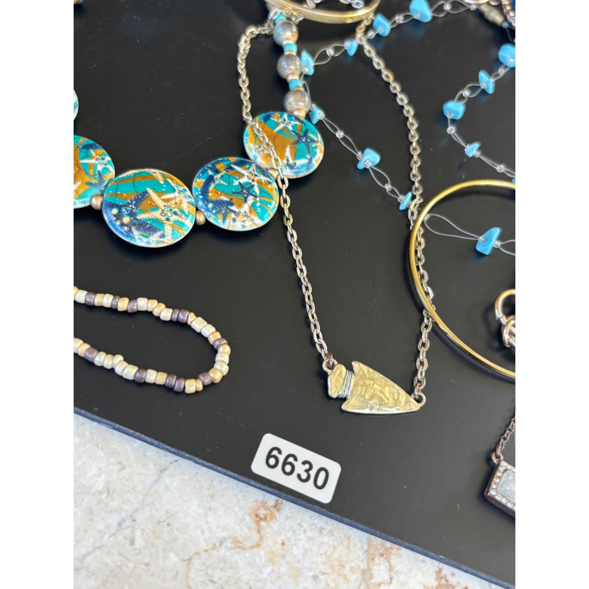 Other Assorted Jewelry Lot Featuring Bangles Bracelets Necklaces & Size ONE SIZE - 15 Thumbnail