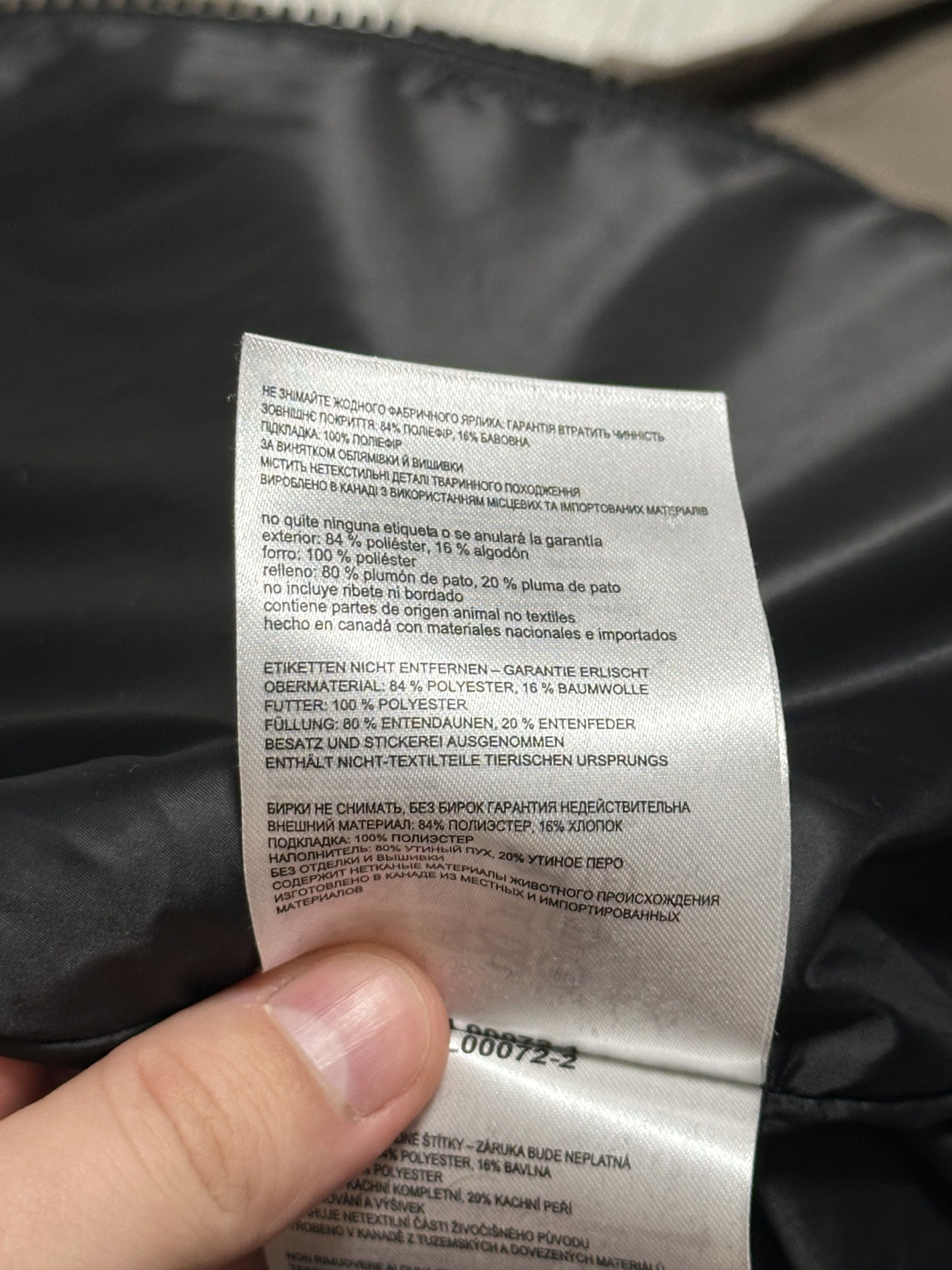 Canada Goose CANADA GOOSE MACMILLAN PARKA BLACK LABEL Down jacket 3804MB Size US XXL / EU 58 / 5 - 9 Thumbnail
