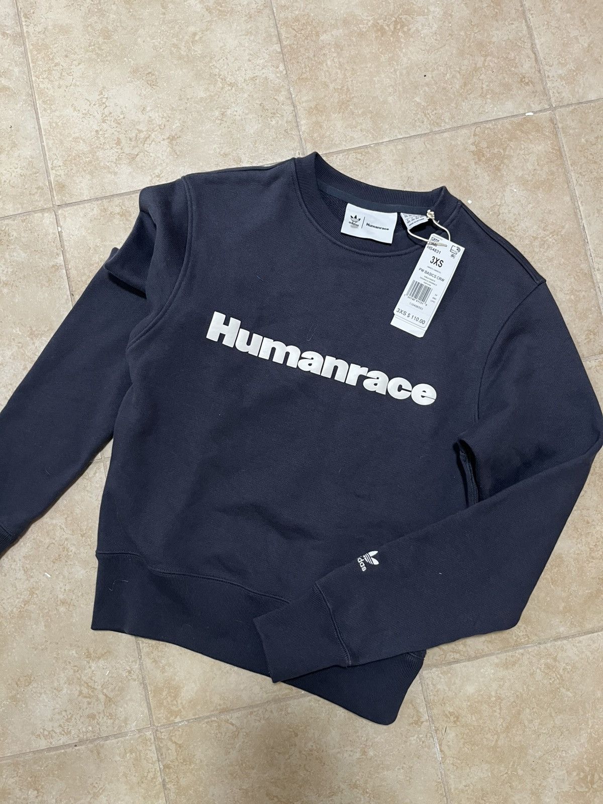 Humanrace Adidas x Humanrace by Pharell Williams crewneck sweatshirt Size US XXS / EU 40 - 1 Thumbnail