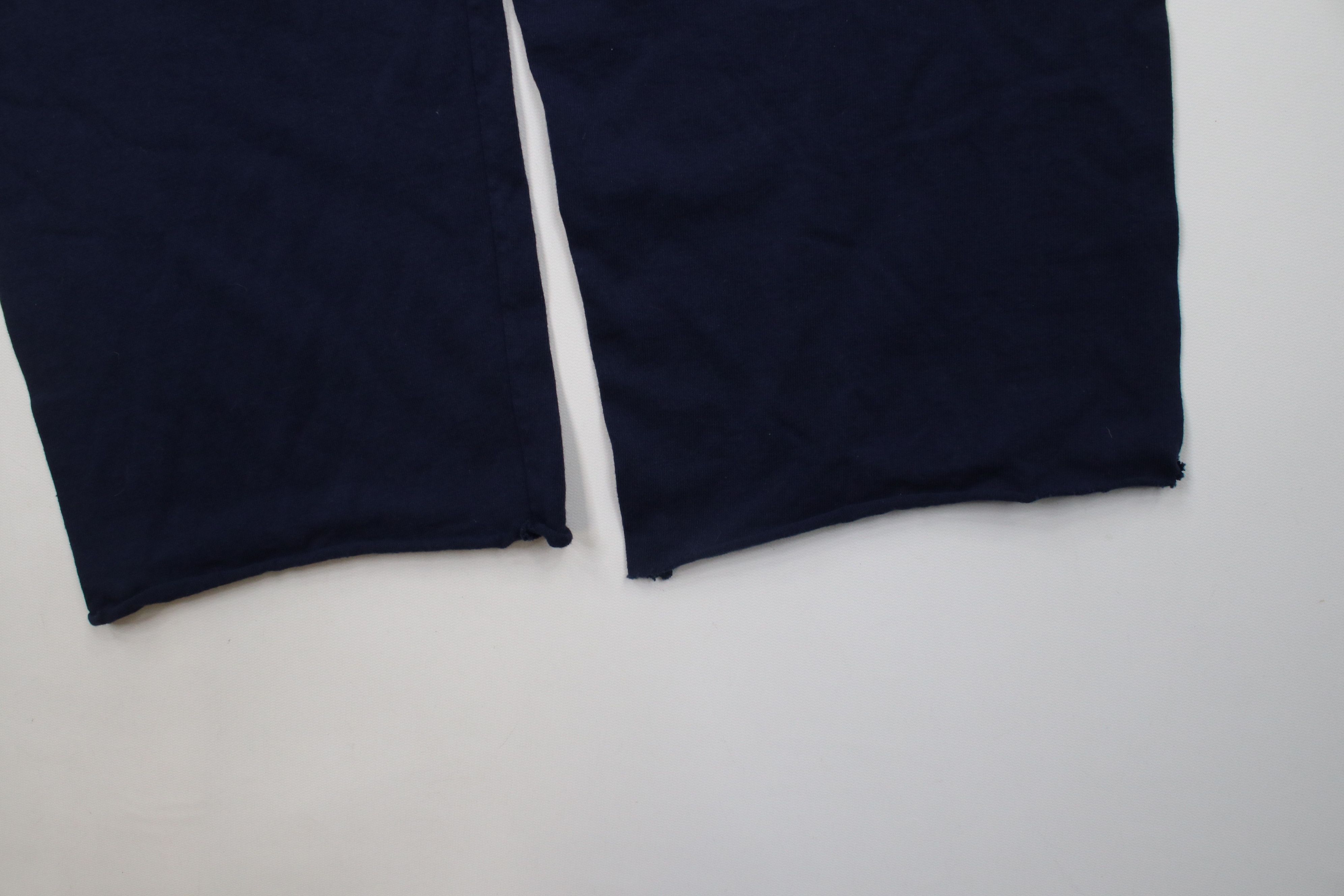 Russell Athletic × Vintage Vintage 90s Russell Athletic Blank Wide Leg Sweatpants Blue Size US 36 / EU 52 - 6 Thumbnail