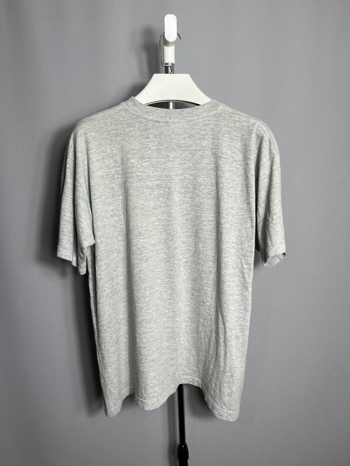 Vintage Fly Virgin Atlantic 90s Sunfaded Tee Mens T-shirt Gray Size US XXL / EU 58 / 5 - 9 Thumbnail