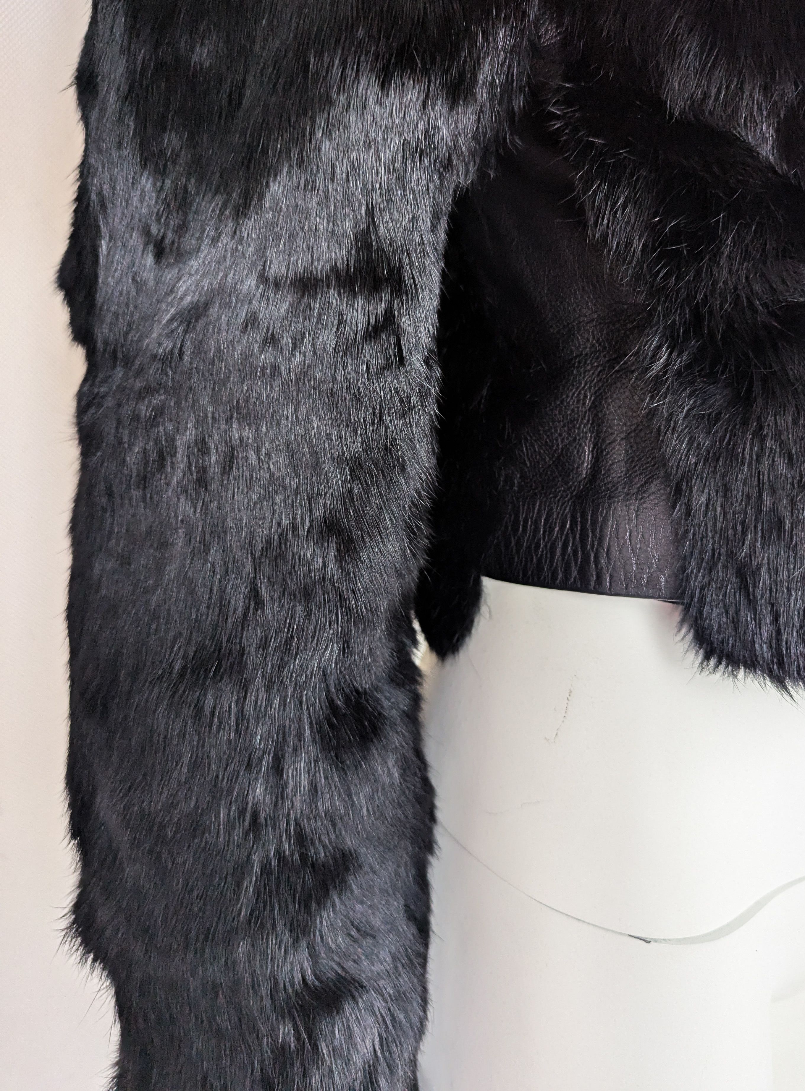 plein sud Plein Sud fox fur and leather coat jacket XS Size XS / US 0-2 / IT 36-38 - 5 Thumbnail