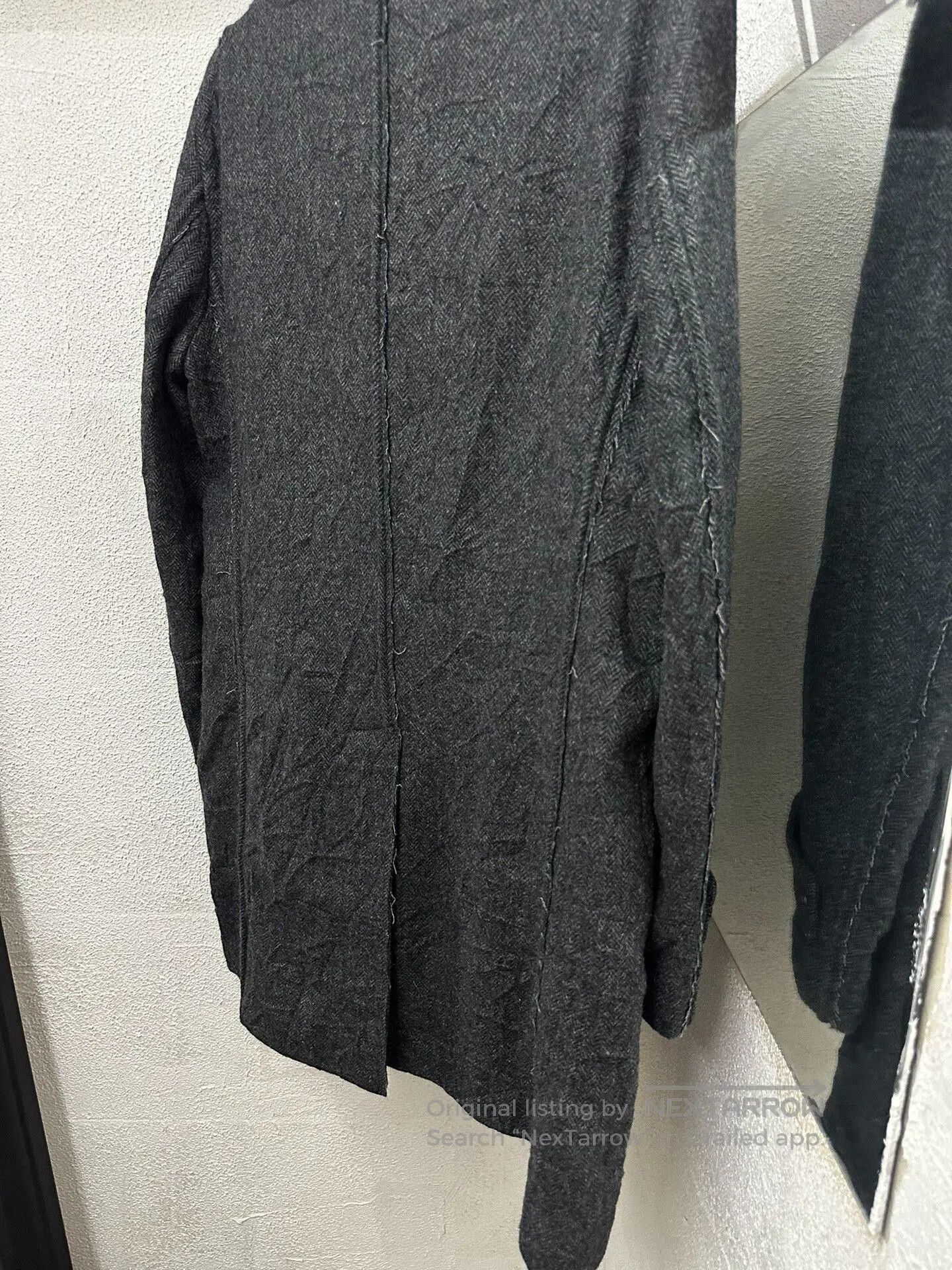Yohji Yamamoto yohji yamamoto wool coat with unique design. Size US L / EU 52-54 / 3 - 6 Thumbnail