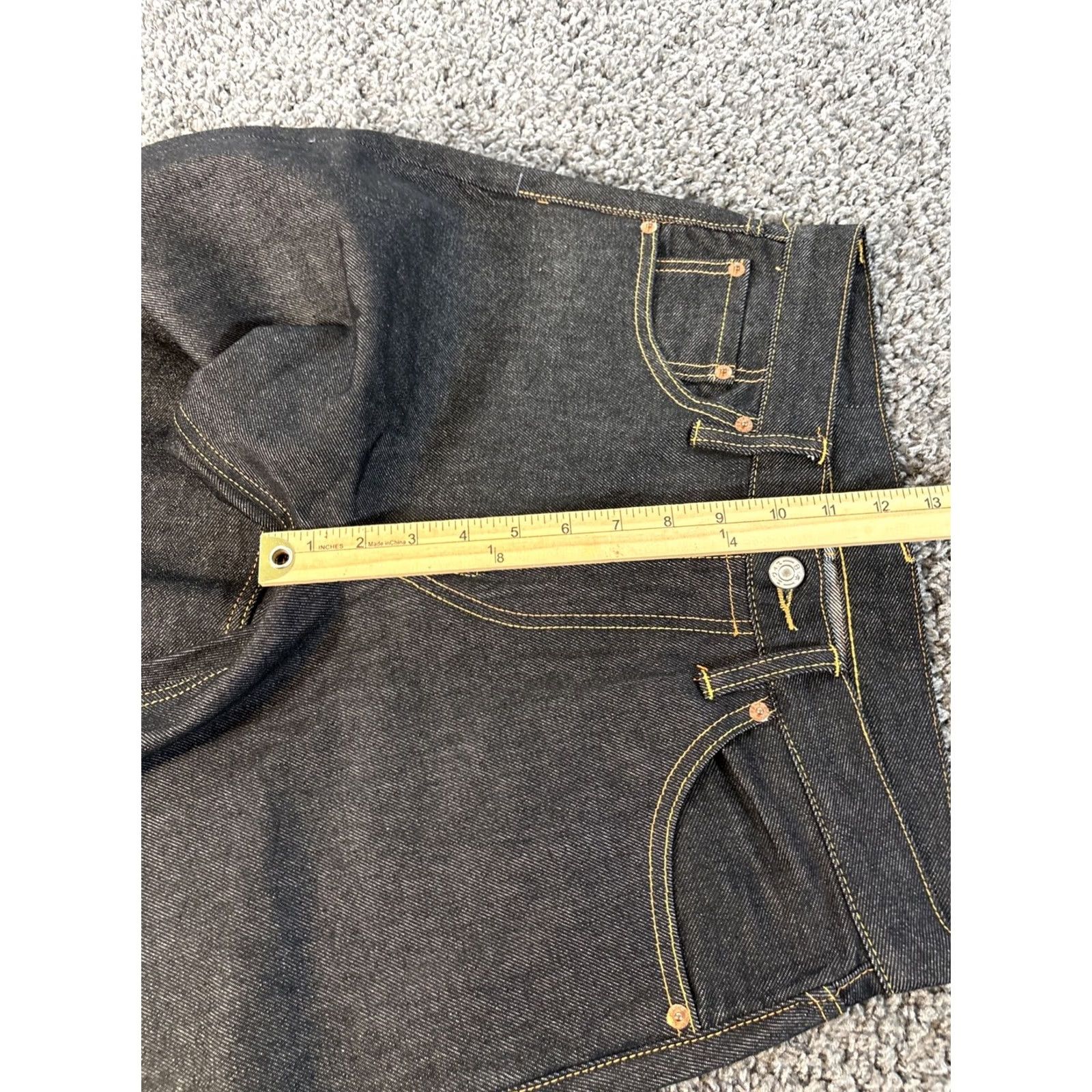 Vintage VINTAGE Embroidered Jeans Womens 30x29 High Rise Dark Wash All Over Y2K Jeans Straight Black Womens 30 Inseam 29 in High Rise Embroidered Jeans Size 30" / US 8 / IT 44 - 8 Thumbnail