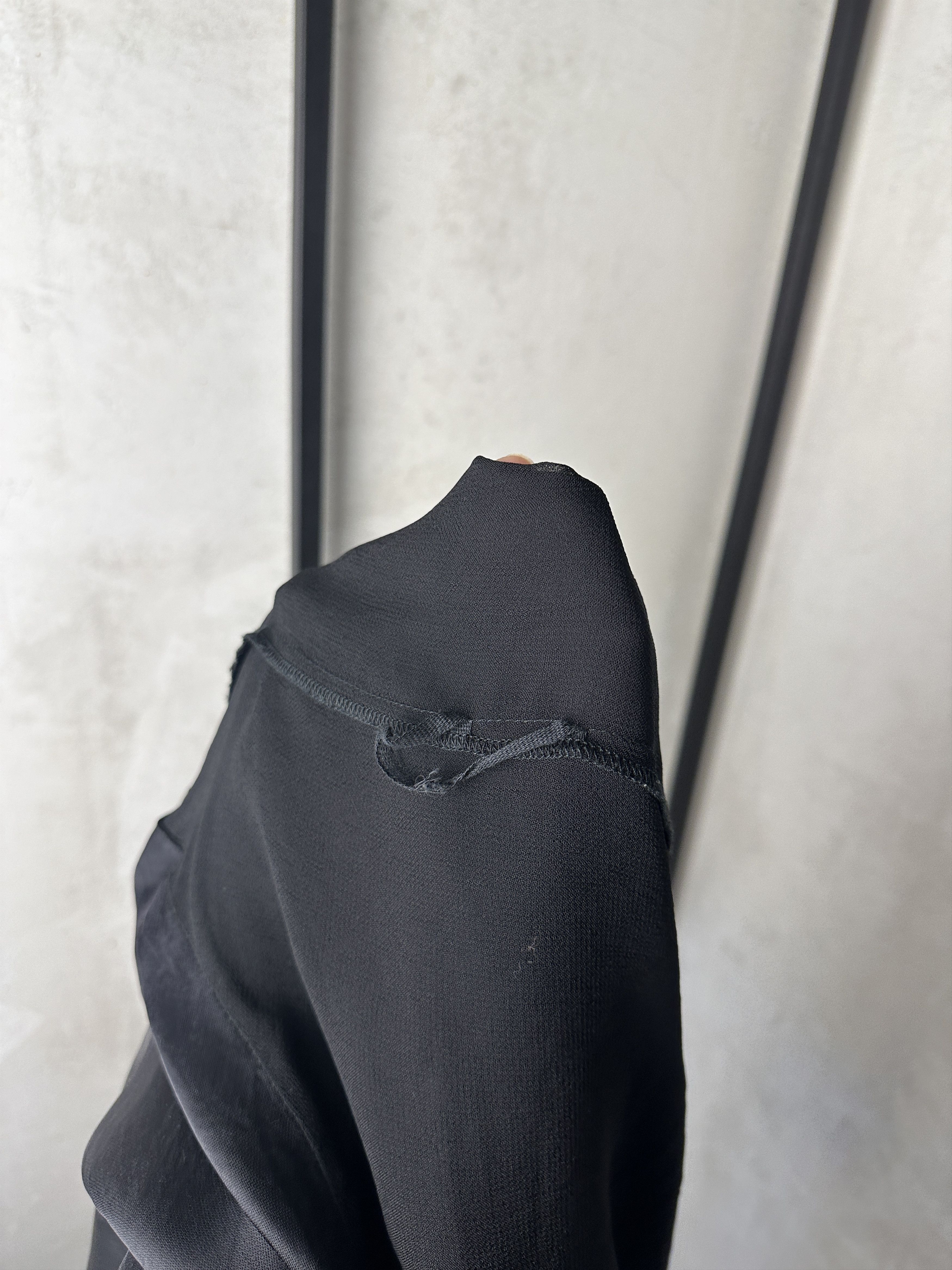 Rick Owens Rick Owens AW10 Gleam Silk Mini Dress Size S / US 4 / IT 40 - 9 Thumbnail